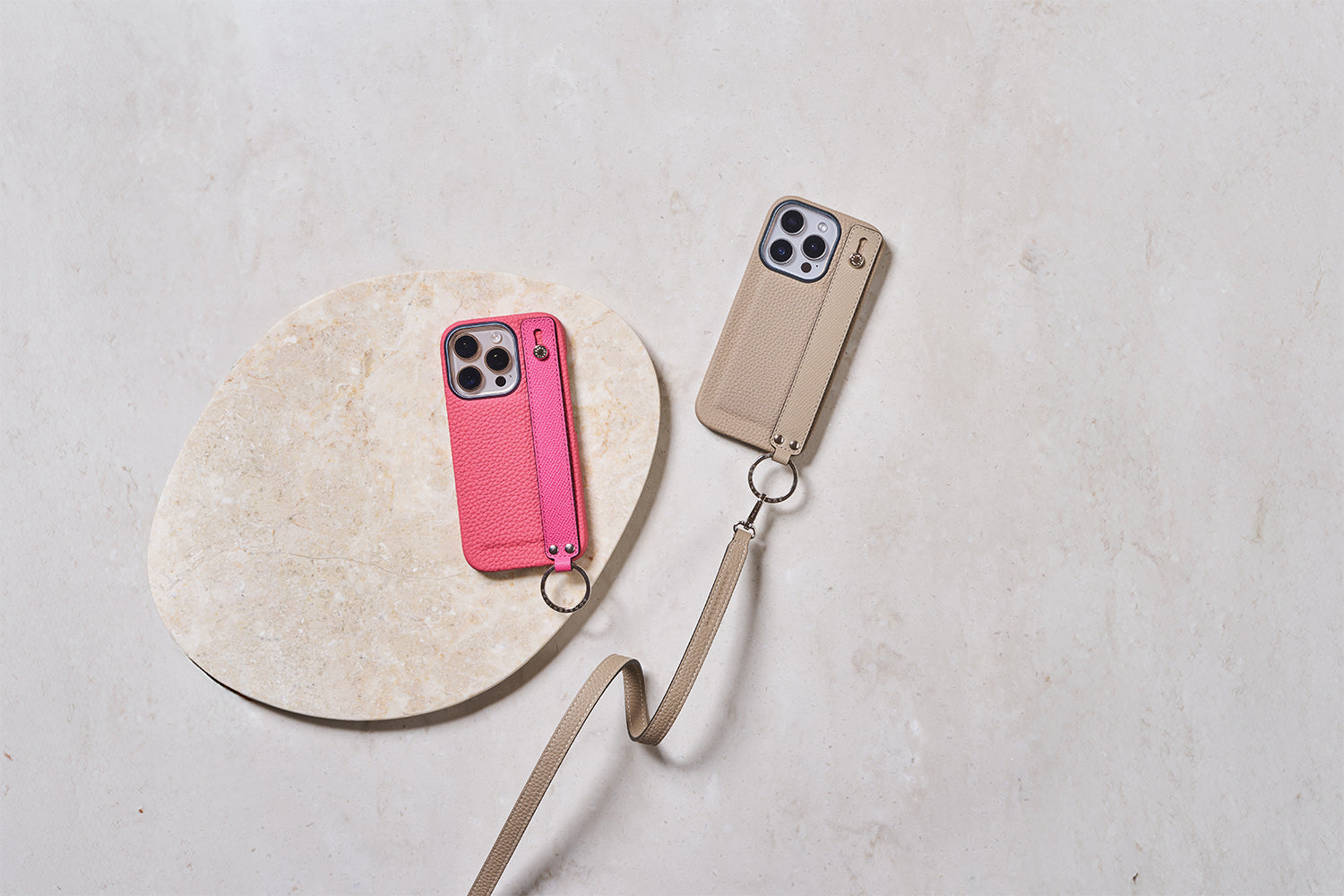 ハンドル付き バックカバーケース