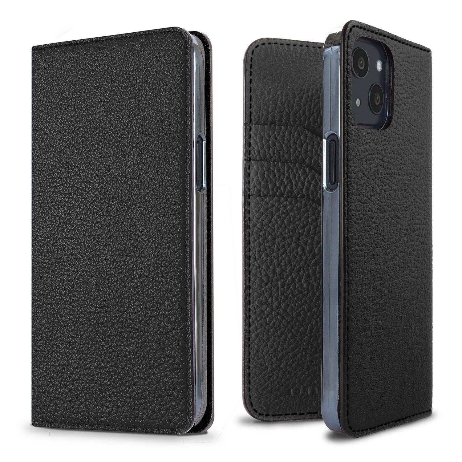 (iPhone 13) ダイアリーケース シュリンクレザー