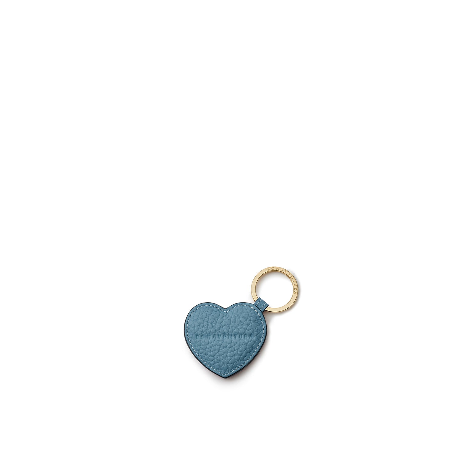 Heart Keychain Shrink Leather