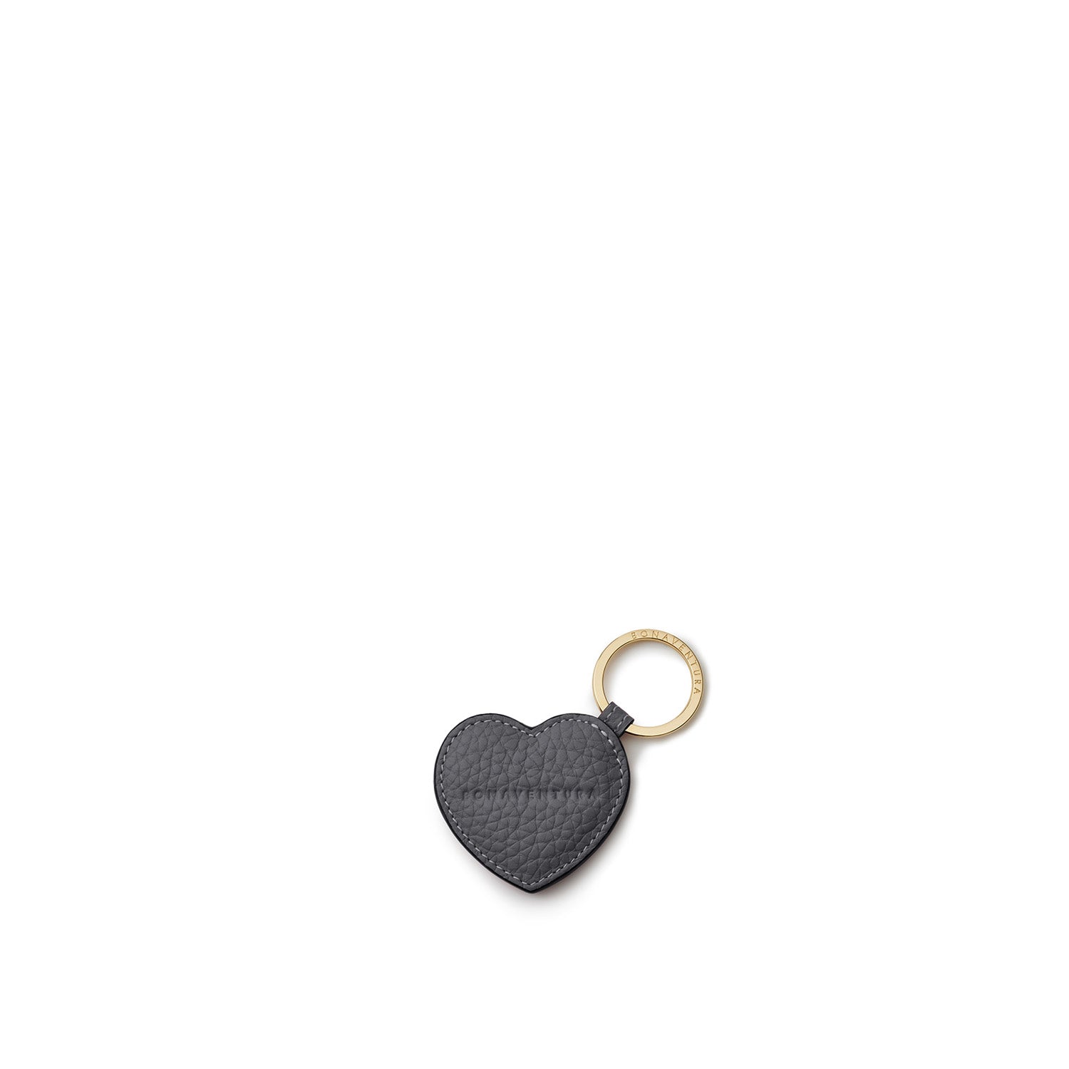 Heart Keychain Shrink Leather