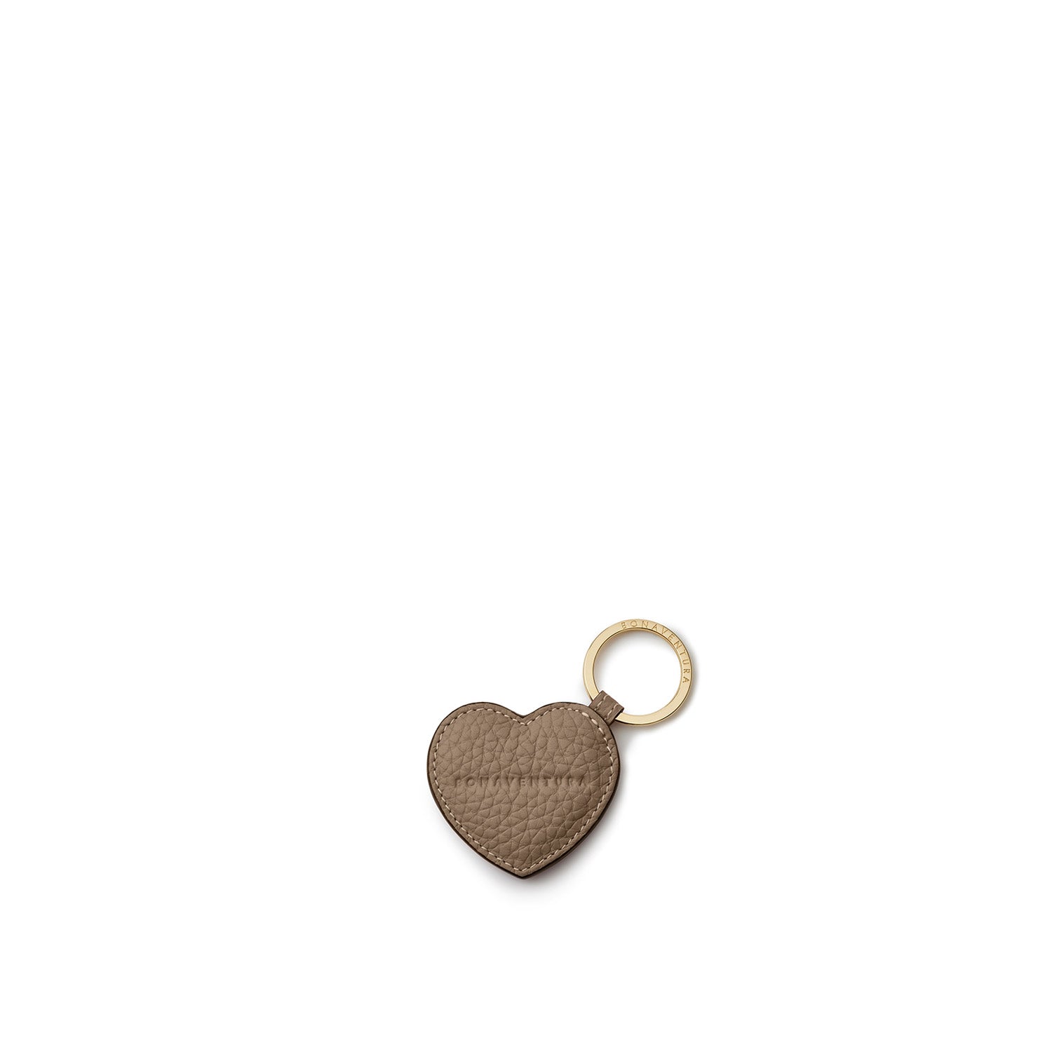 Heart Keychain Shrink Leather