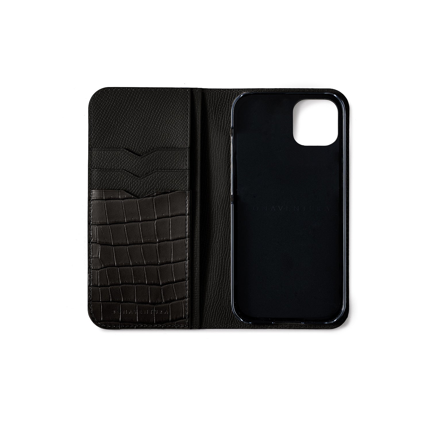 Diary Case Nobile Leather x Embossed Croco Leather (iPhone 13)