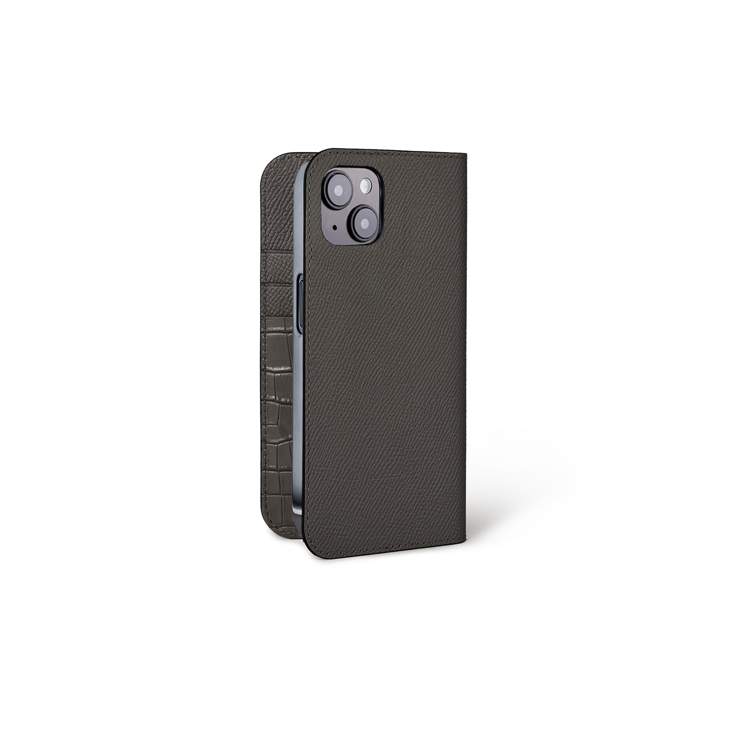Diary Case Nobile Leather x Embossed Croco Leather (iPhone 13)