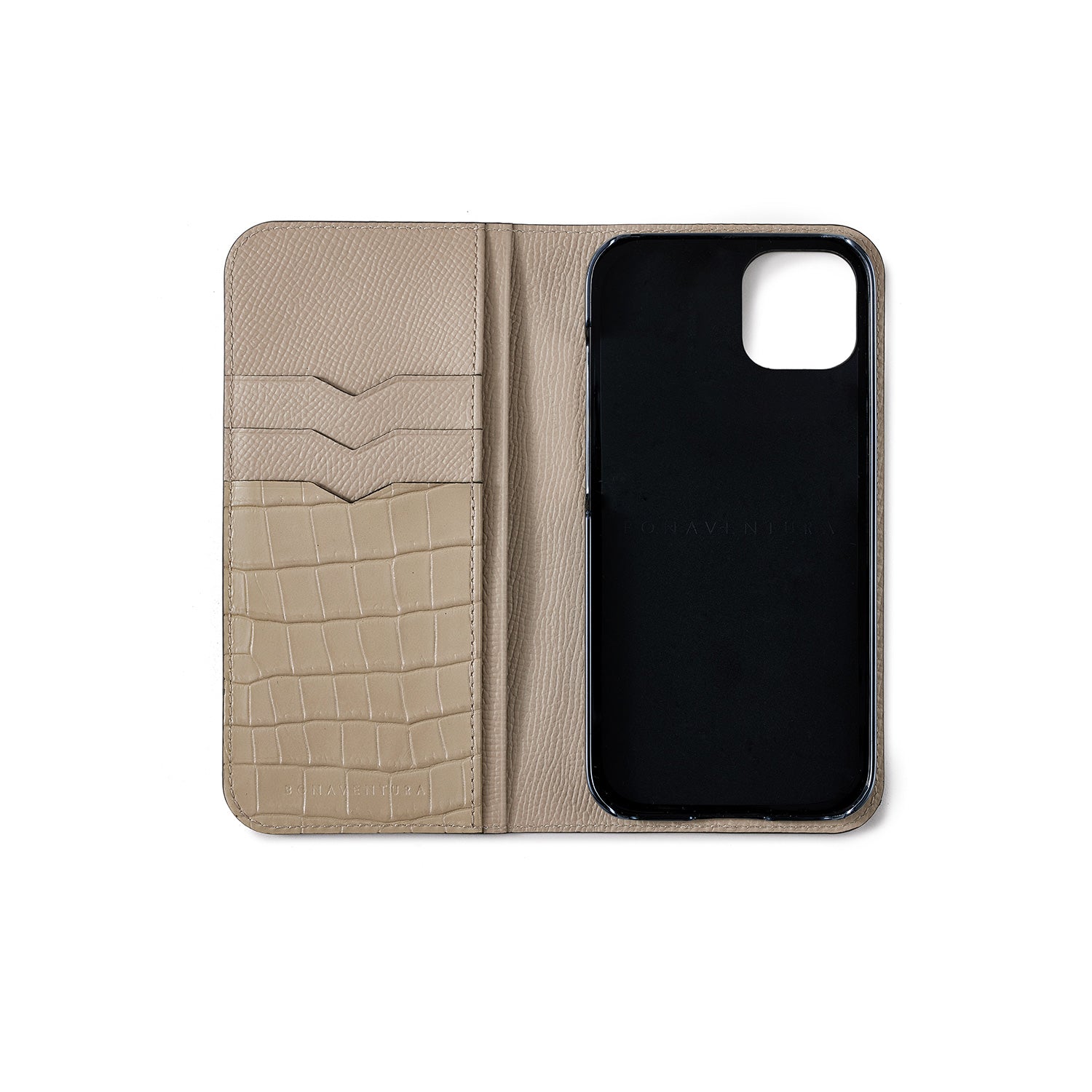 Diary Case Nobile Leather x Embossed Croco Leather (iPhone 13)