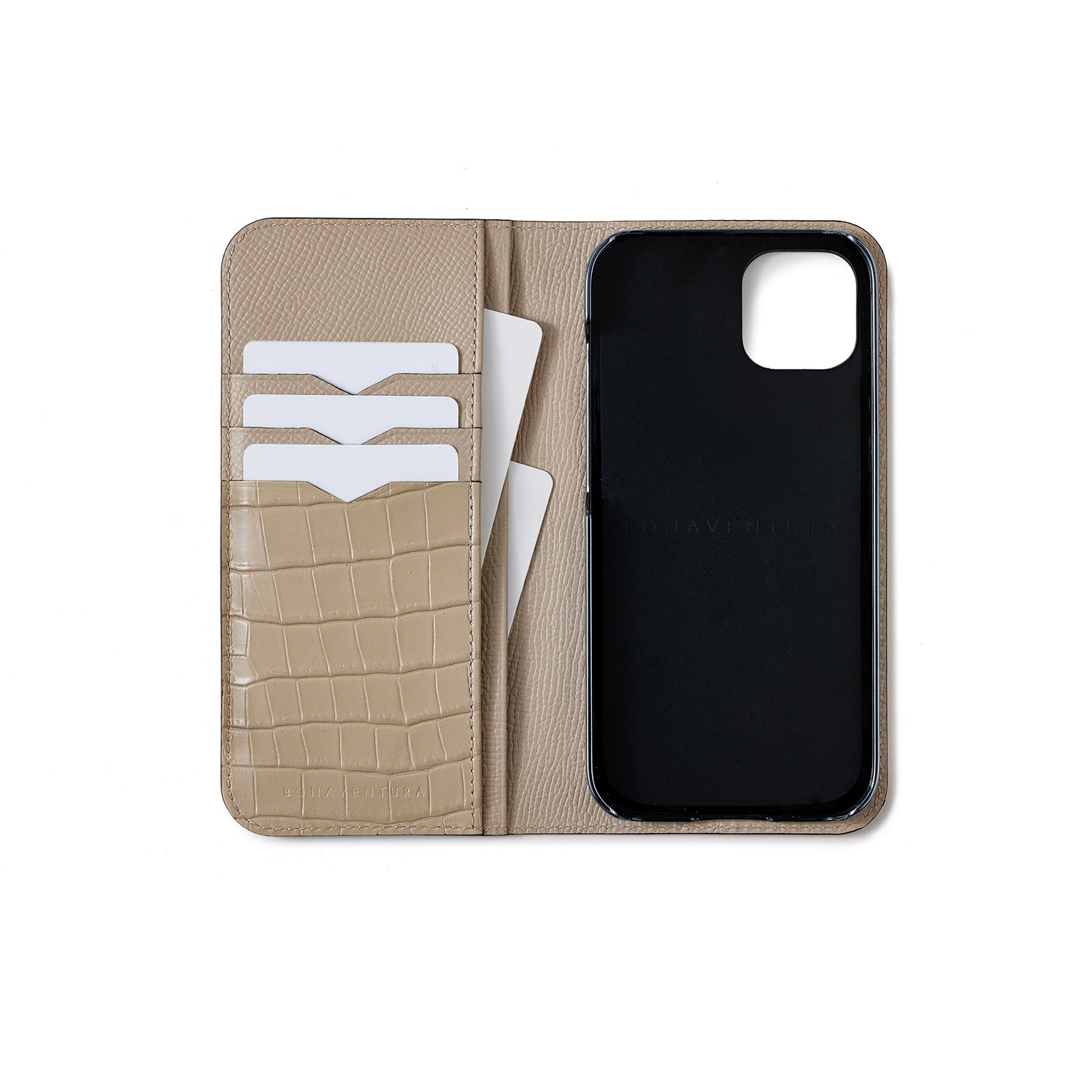 Diary Case Nobile Leather x Embossed Croco Leather (iPhone 13)