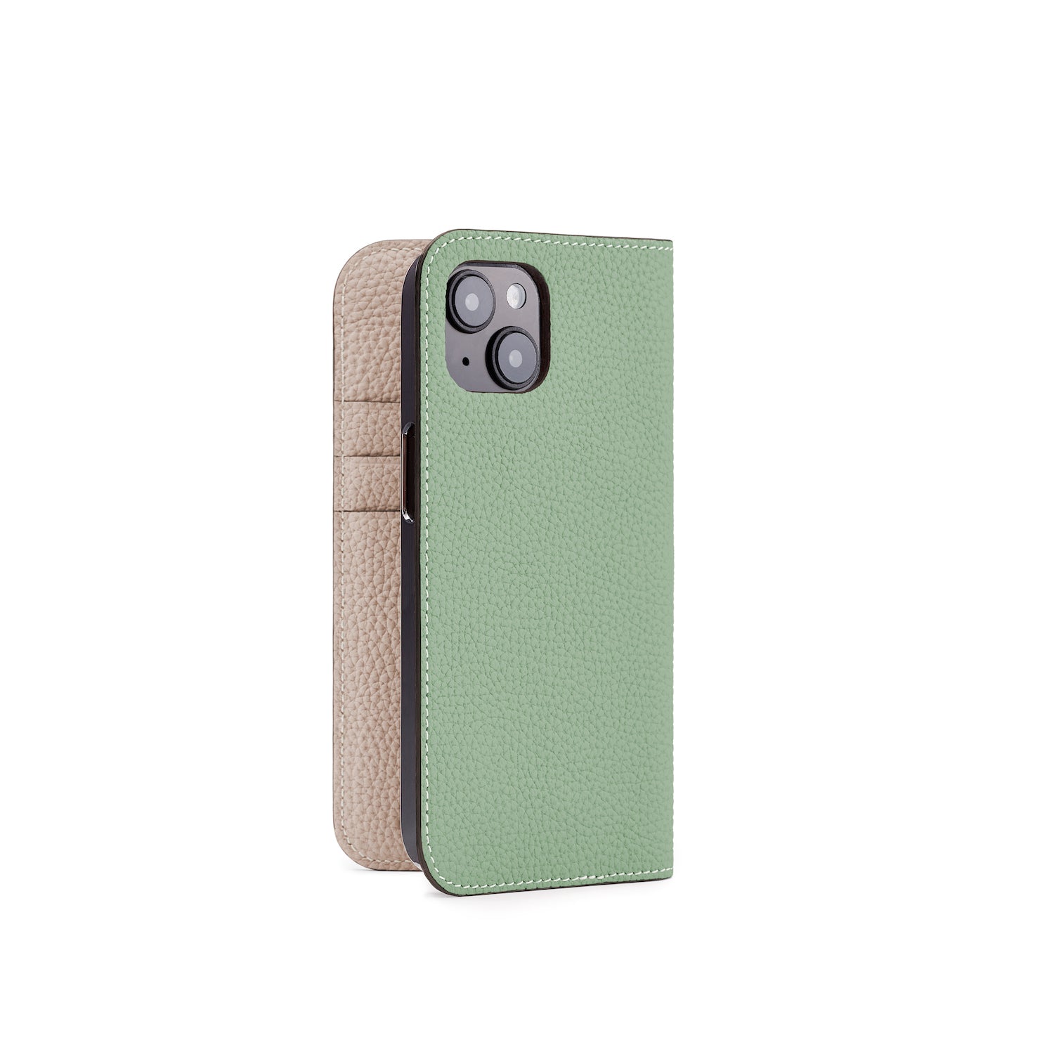 Diary Case Shrink Leather (iPhone 14)