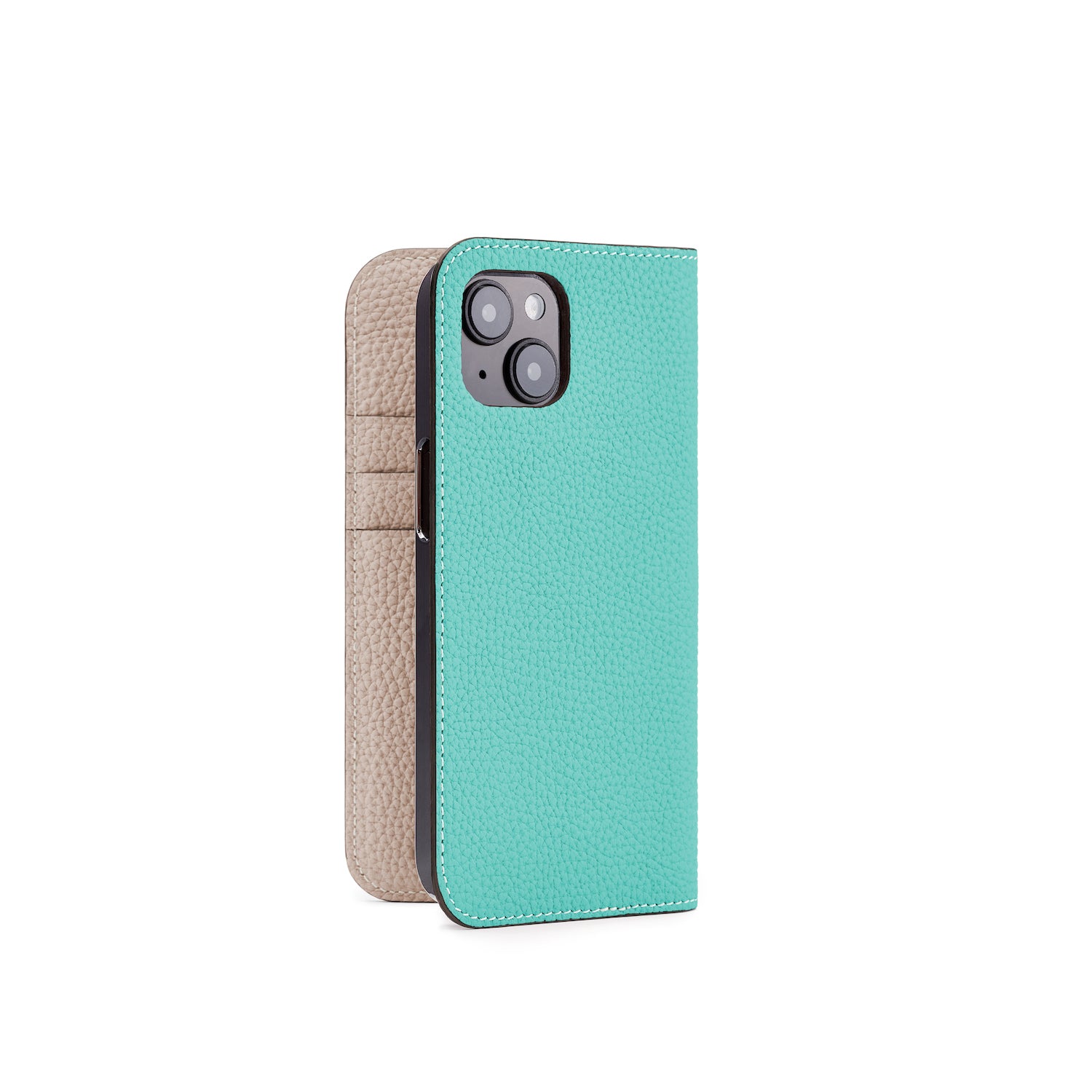 Diary Case Shrink Leather (iPhone 14)