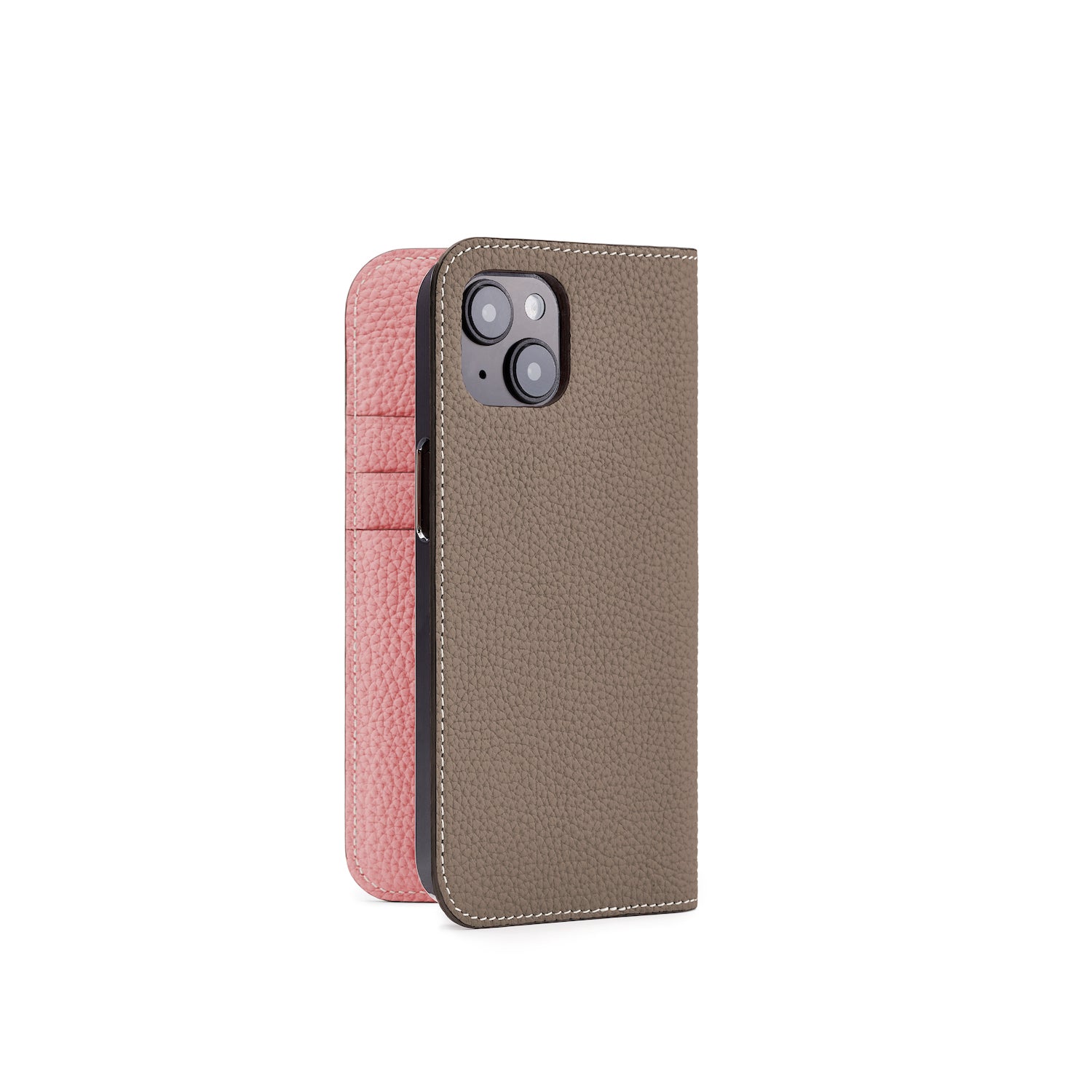 Diary Case Shrink Leather (iPhone 14)