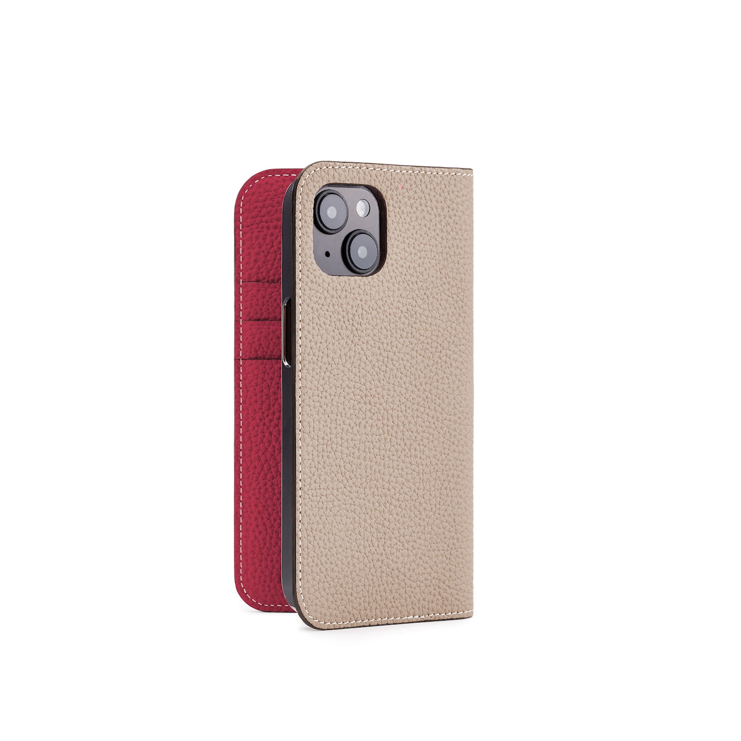 Diary Case Shrink Leather (iPhone 14)