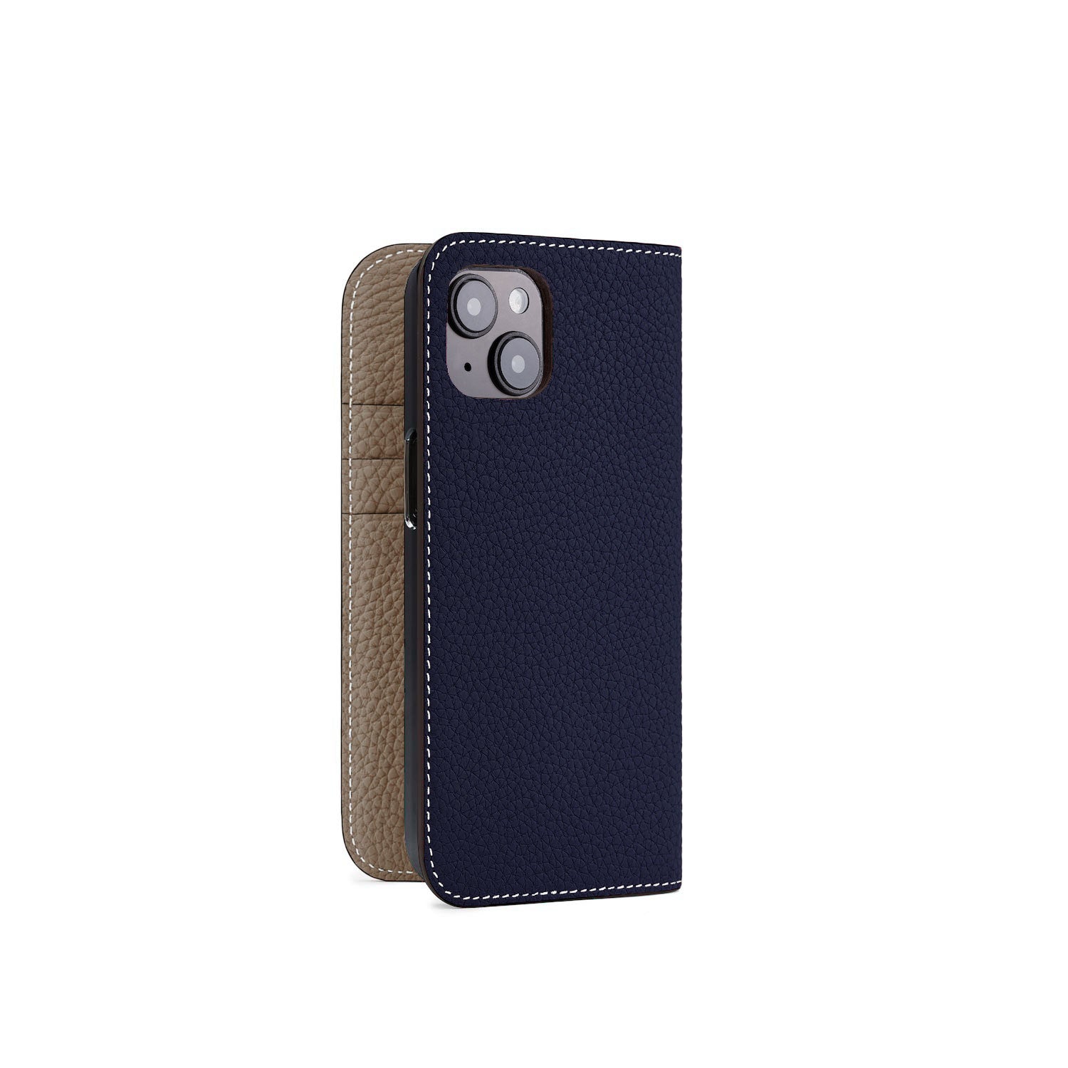 Diary Case Shrink Leather (iPhone 14)