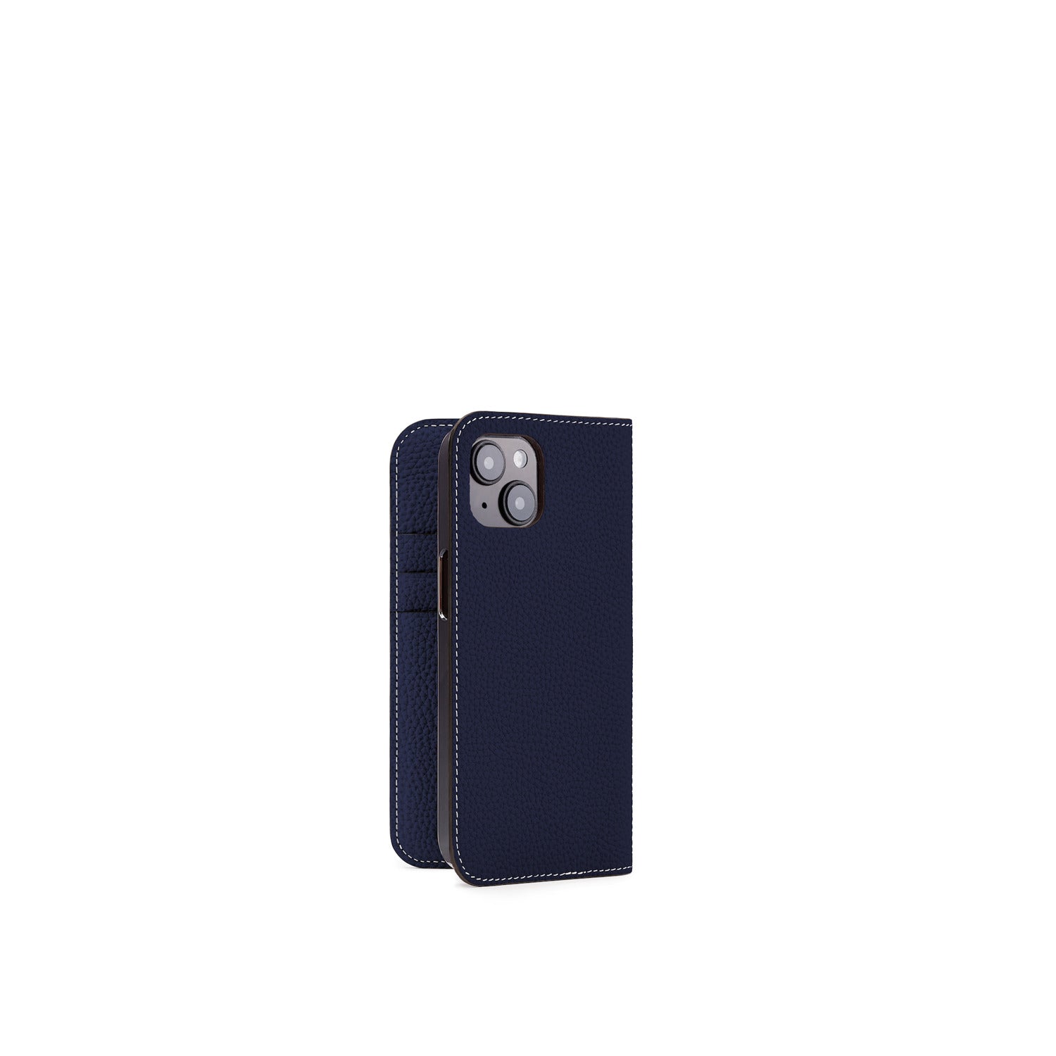 (iPhone 14) ダイアリーケース シュリンクレザー