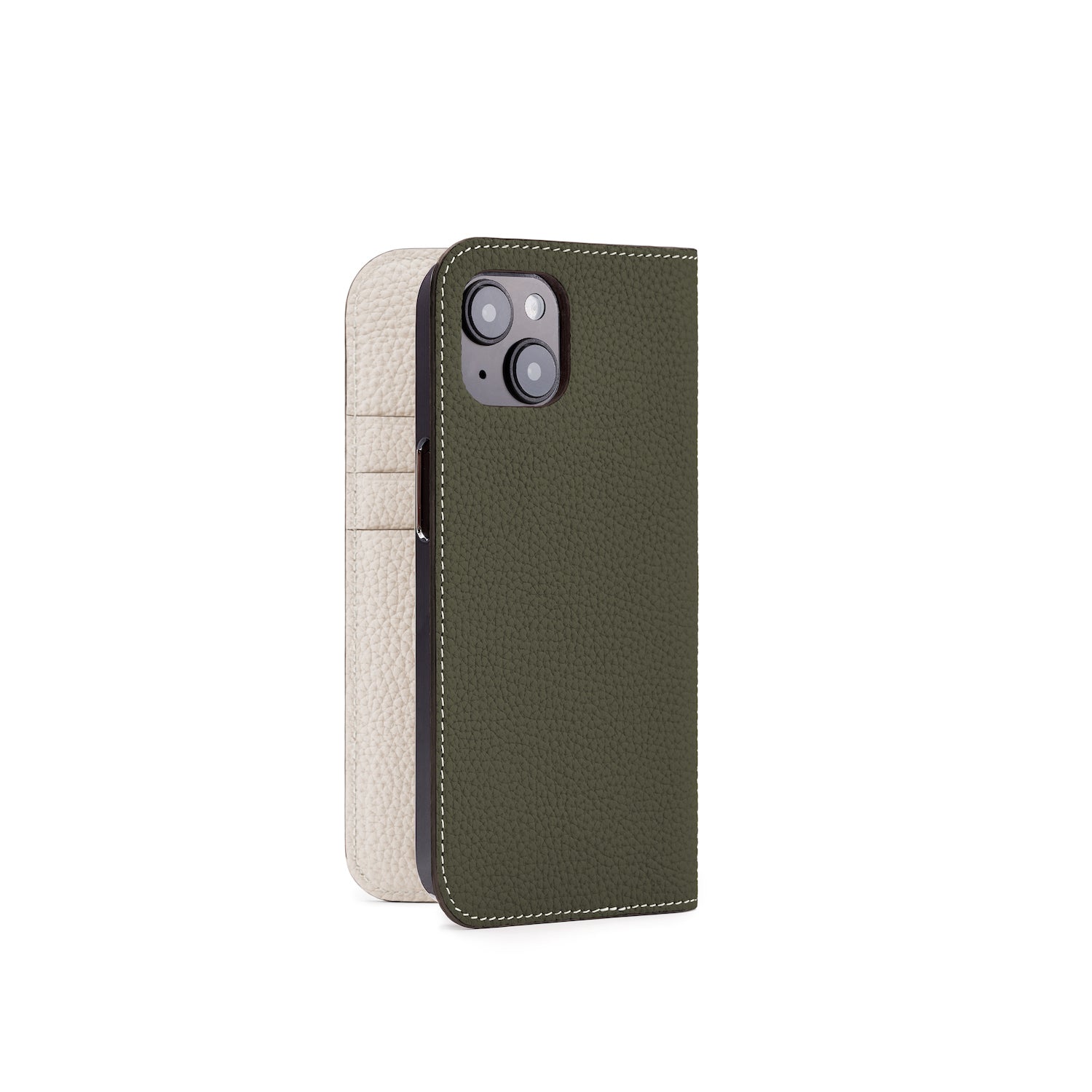 Diary Case Shrink Leather (iPhone 14)