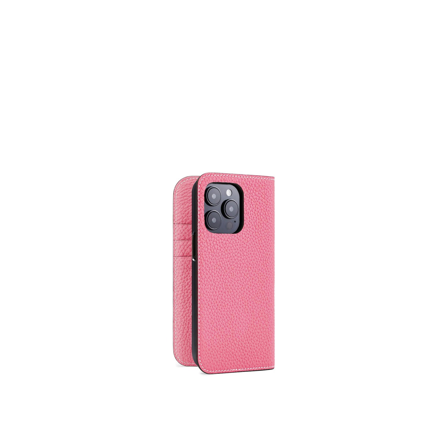 (iPhone 15 Pro) ダイアリーケース シュリンクレザー