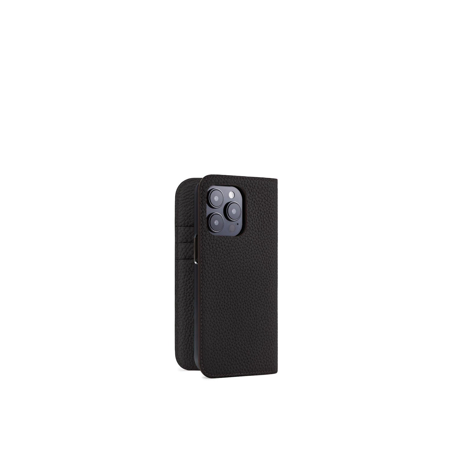 (iPhone 15 Pro) ダイアリーケース シュリンクレザー