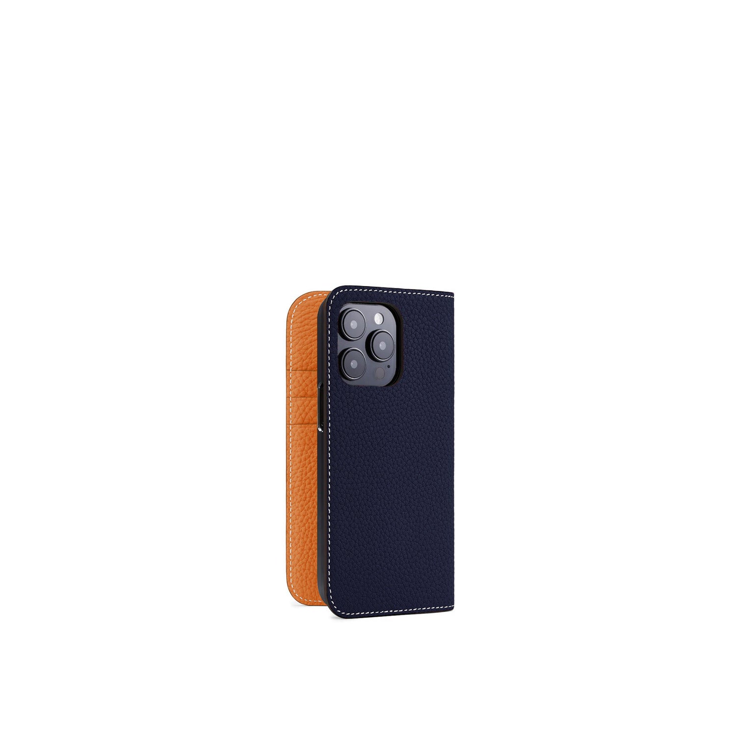 (iPhone 15 Pro) ダイアリーケース シュリンクレザー