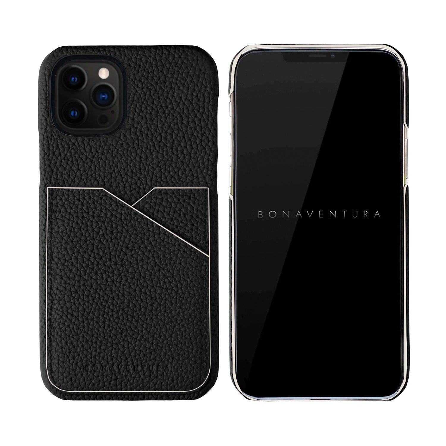 Back Cover Shrink Leather (iPhone 12 / 12 Pro)