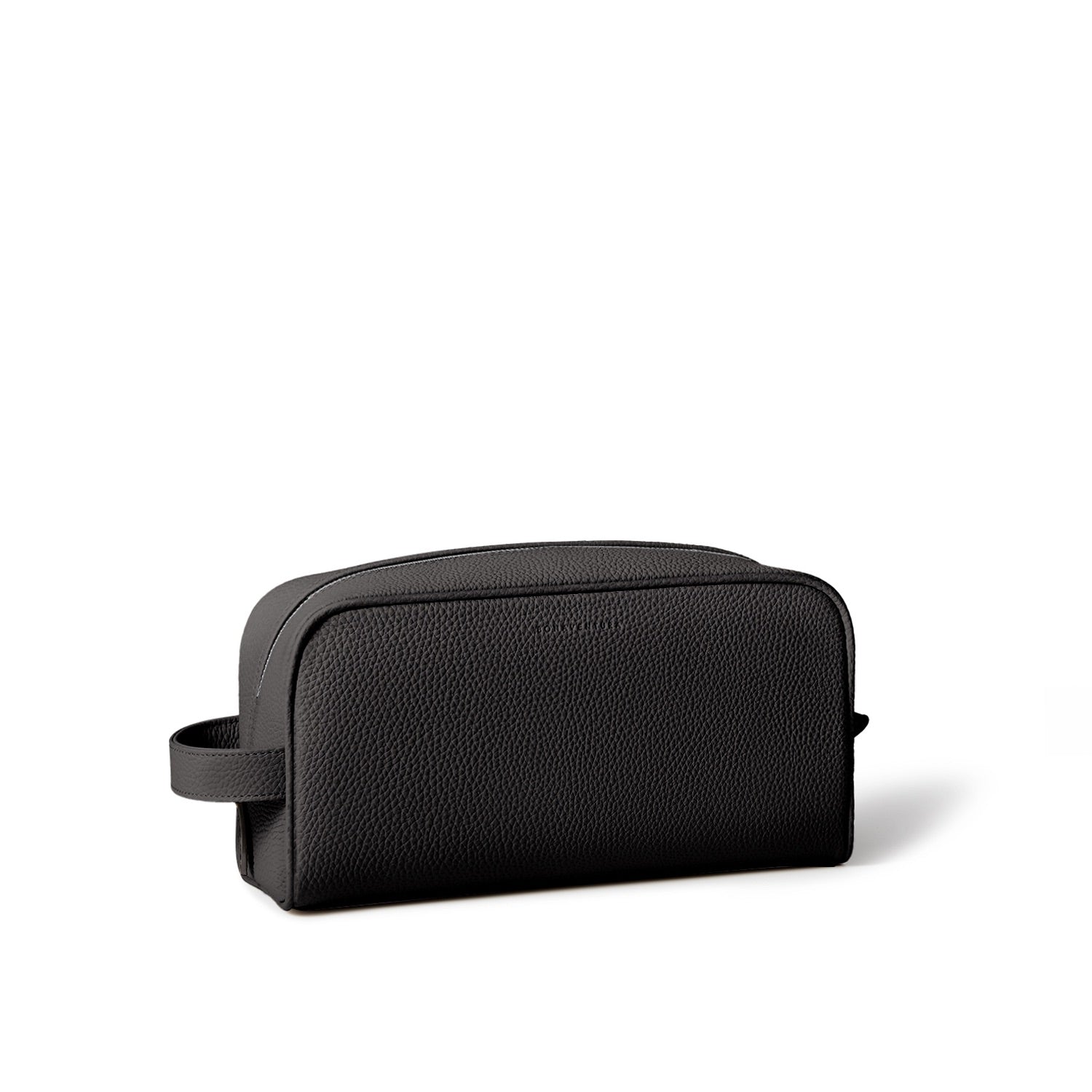 Square Travel Pouch Shrink Leather