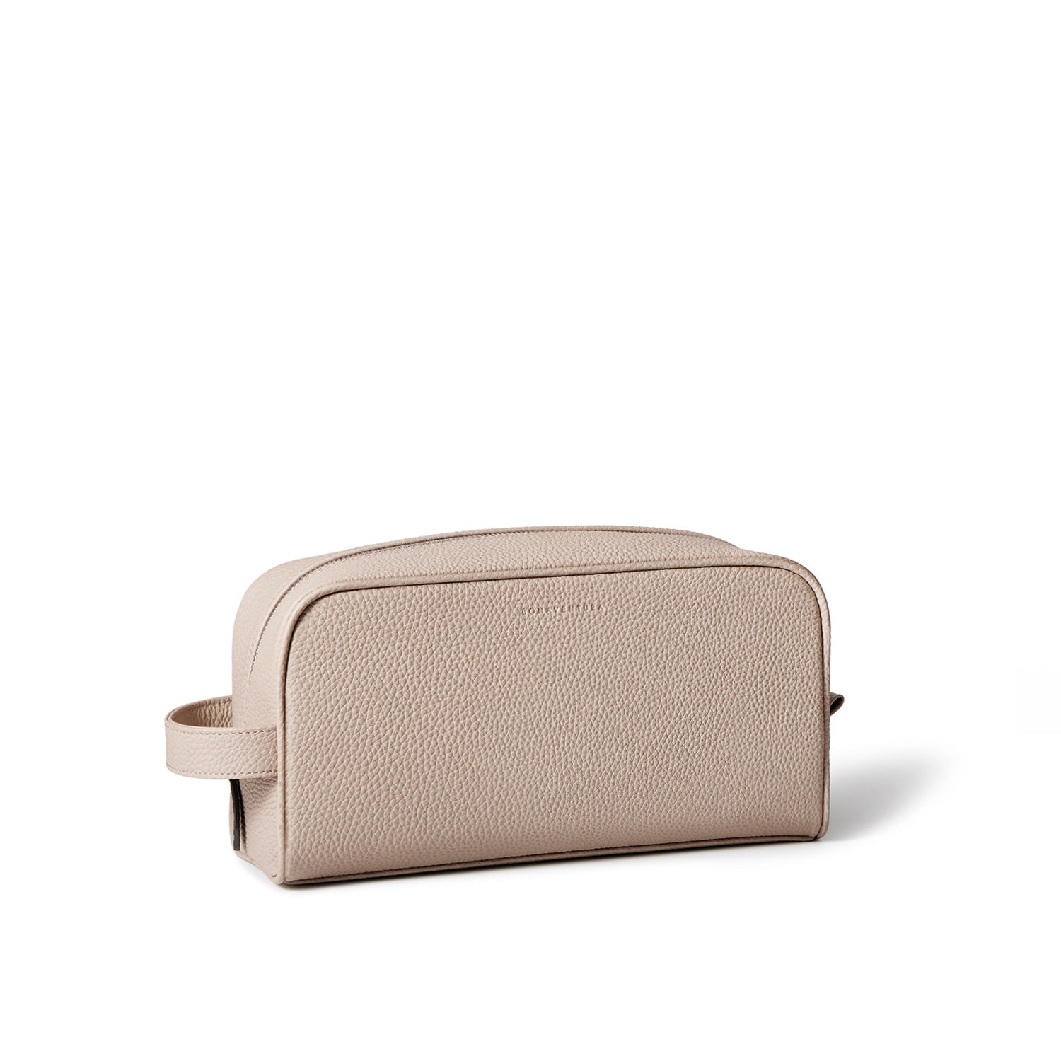 Square Travel Pouch Shrink Leather