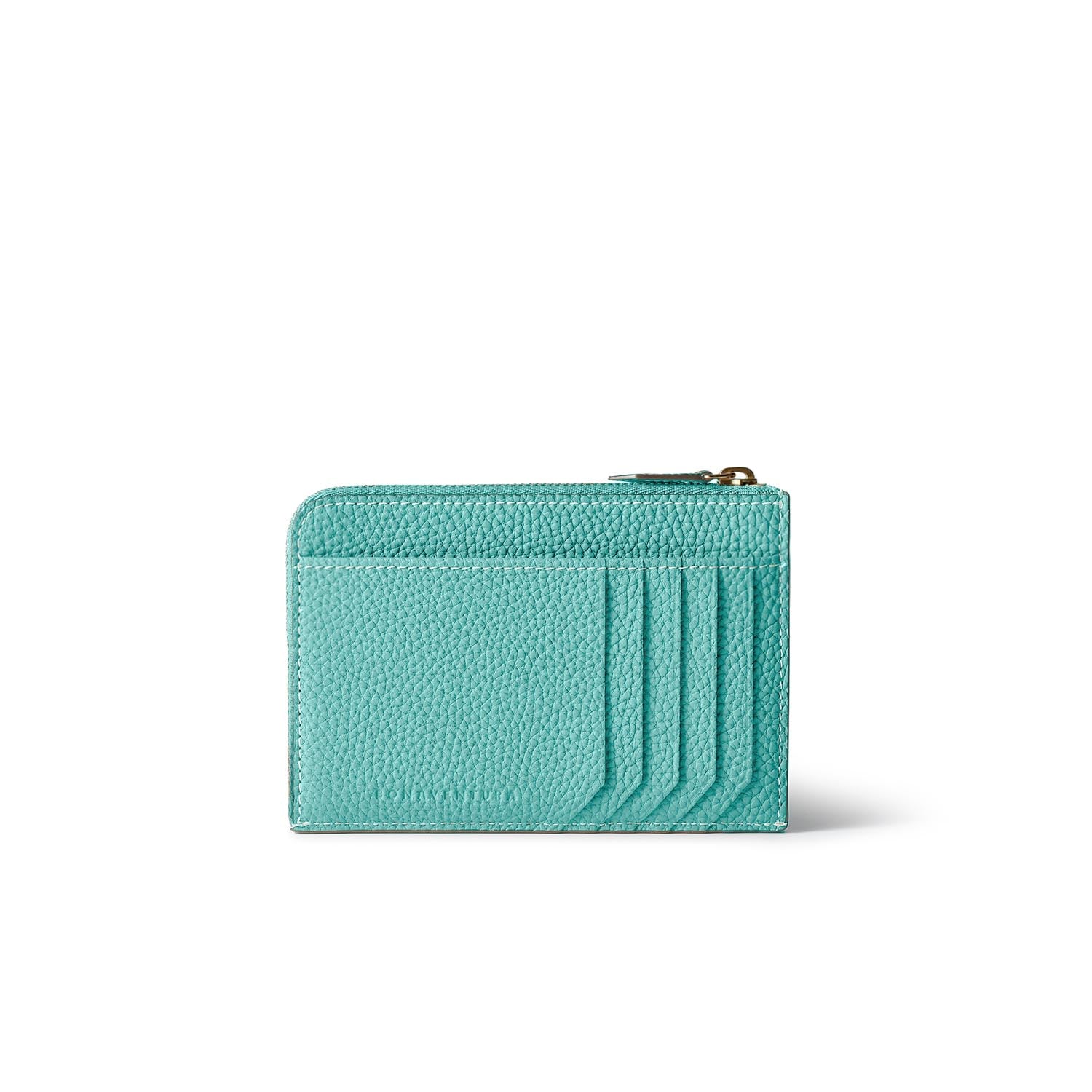 Envelope Zip Wallet Shrink Leather (Medium)