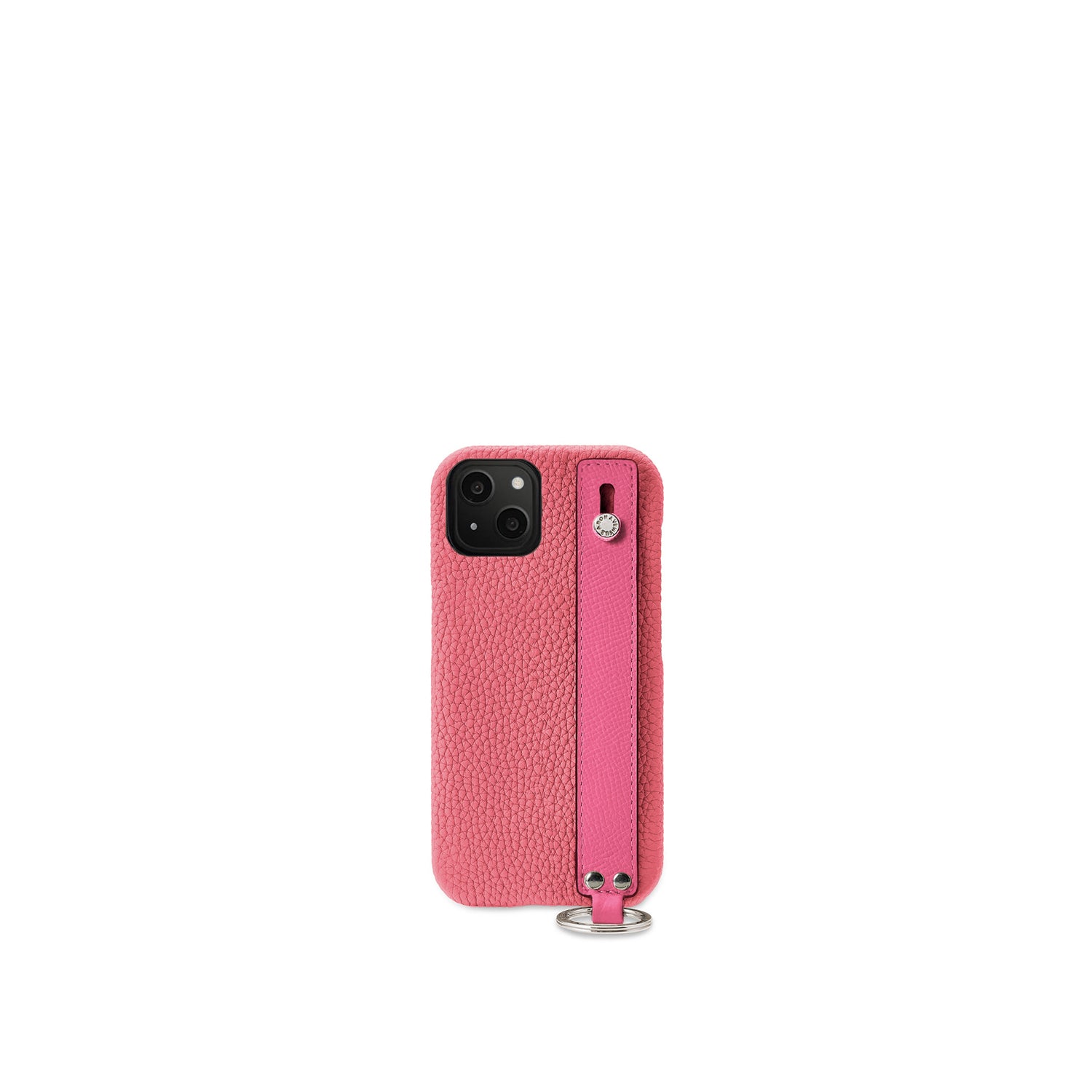 Back Cover Case with Handle Shrink Leather (iPhone 13)