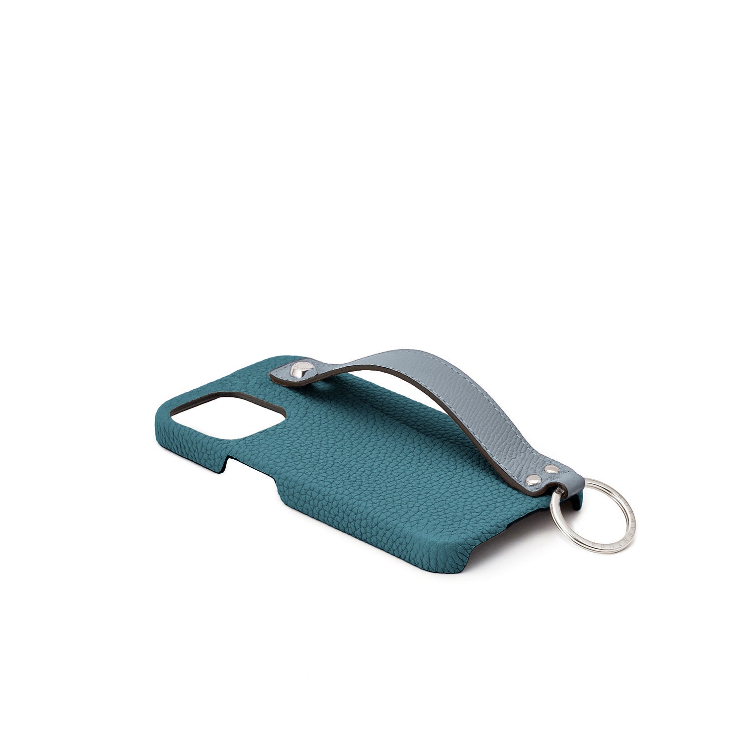 Back Cover Case with Handle Shrink Leather (iPhone 13)