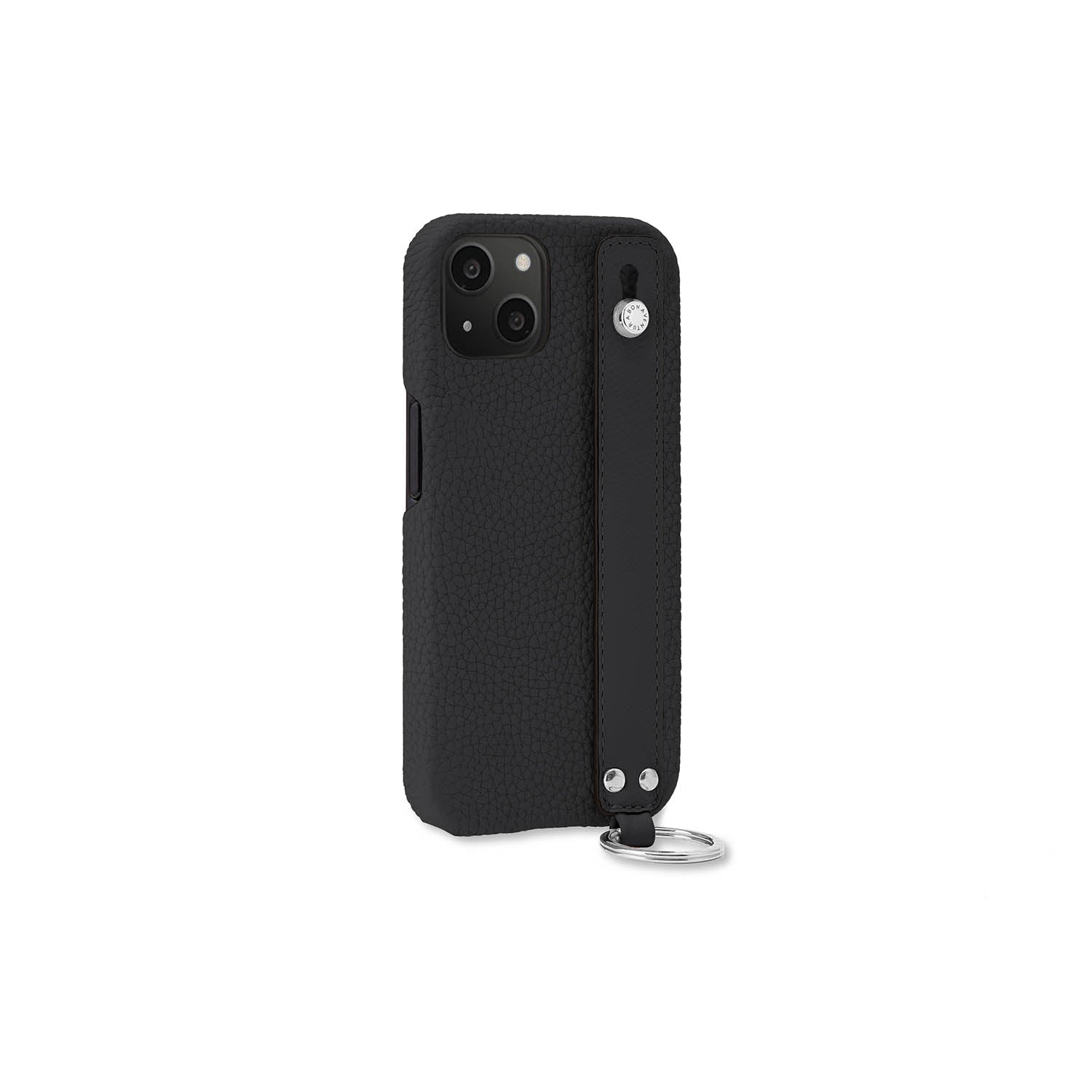 Back Cover Case with Handle Shrink Leather (iPhone 13)