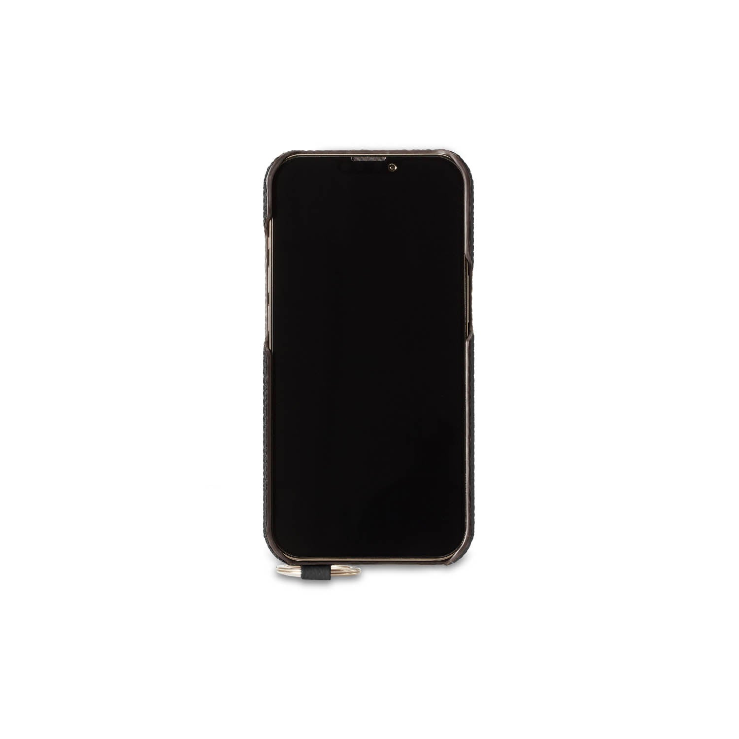Back Cover Case with Handle Shrink Leather (iPhone 13)