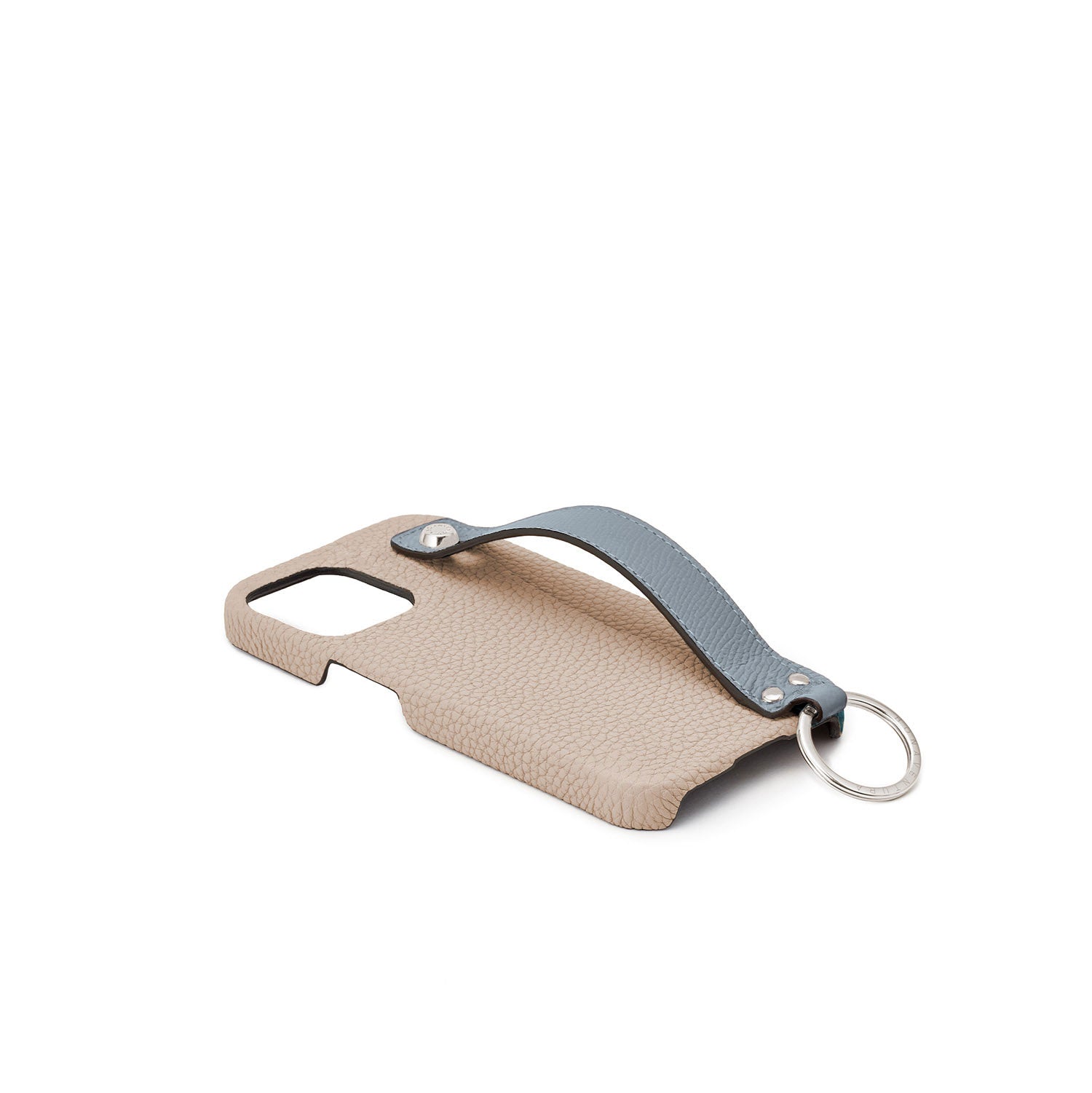 Back Cover Case with Handle Shrink Leather (iPhone 13)