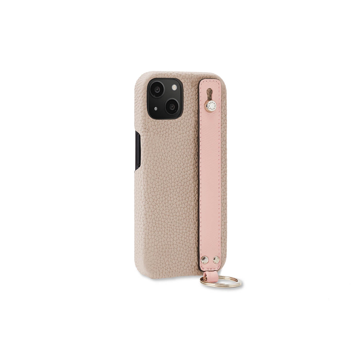 Back Cover Case with Handle Shrink Leather (iPhone 13)