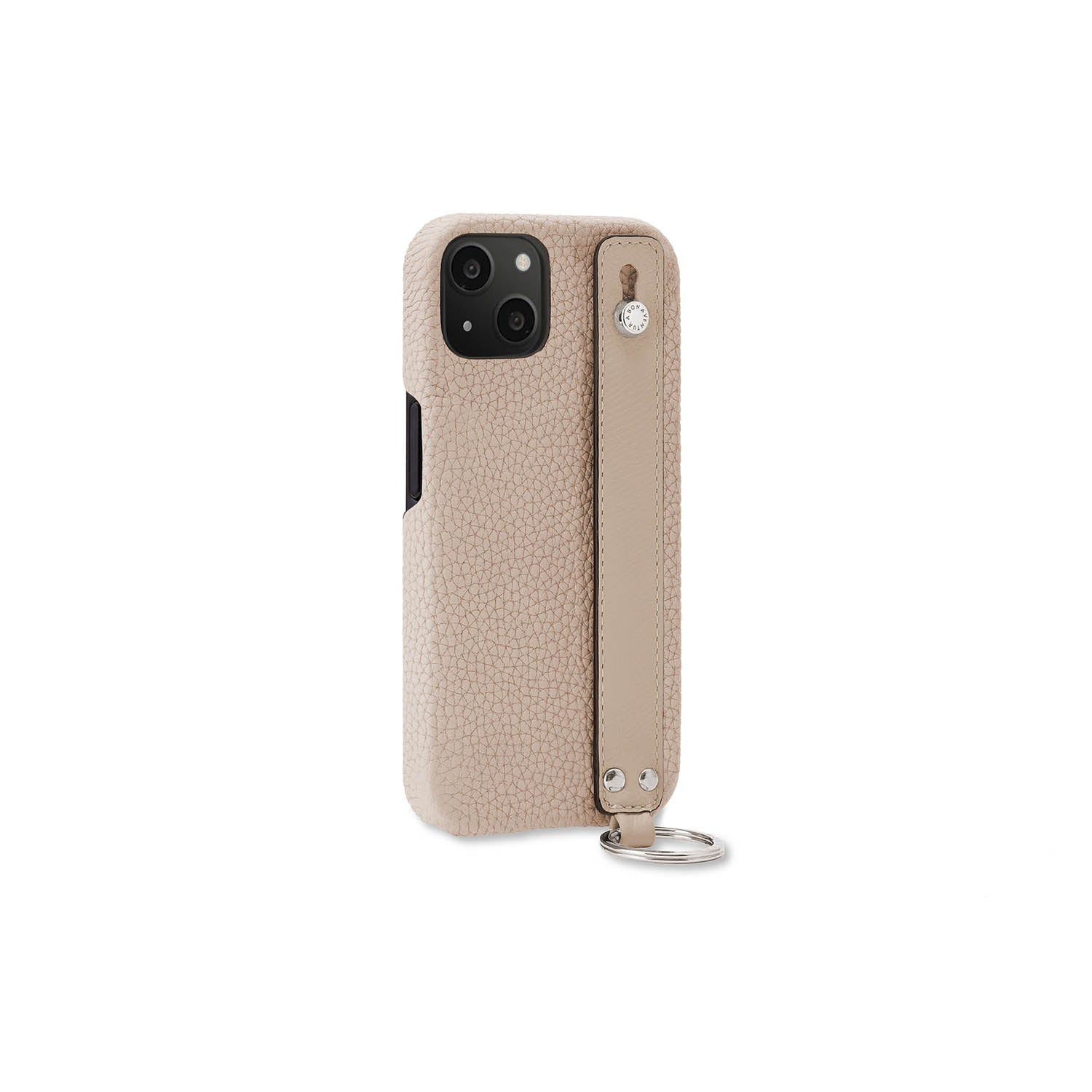 Back Cover Case with Handle Shrink Leather (iPhone 13)