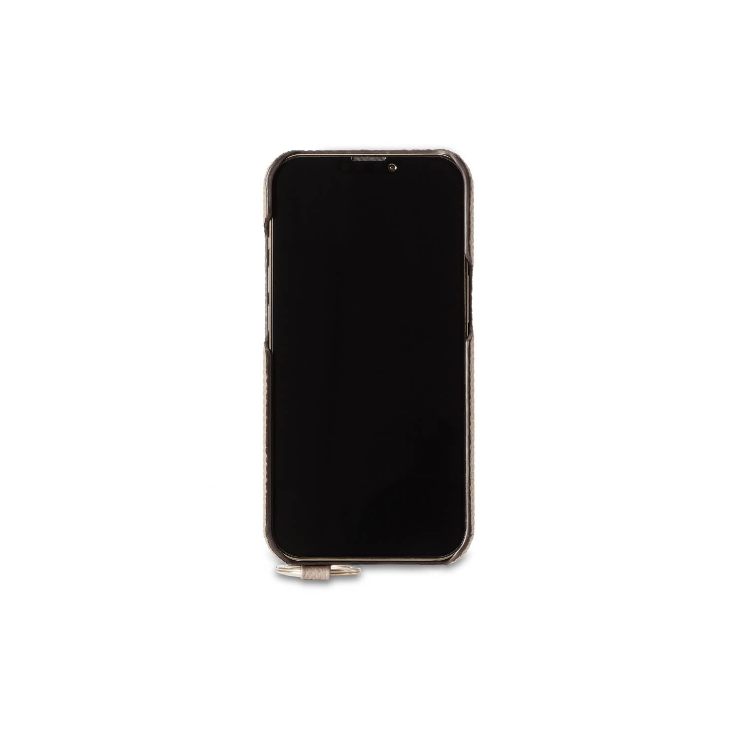 Back Cover Case with Handle Shrink Leather (iPhone 13)