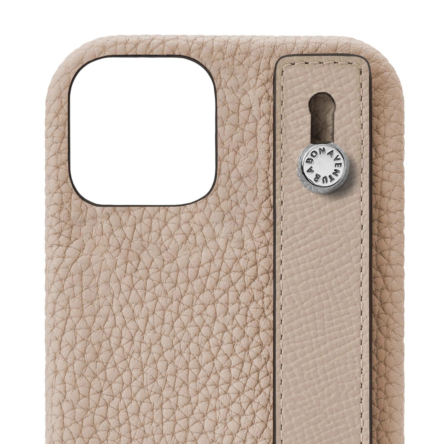 Back Cover Case with Handle Shrink Leather (iPhone 13)