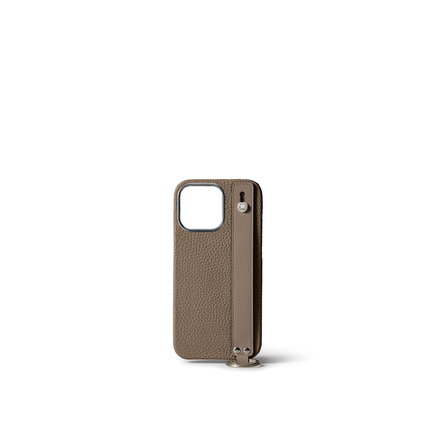 Back Cover Case with Handle Shrink Leather (iPhone 15 Pro)