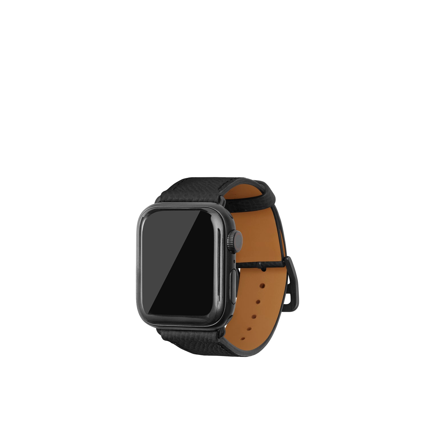 ノービレ Apple Watch レザーバンド【38mm/40mm/41mm/42mm, S/Mサイズ】 (アダプター:ブラック)