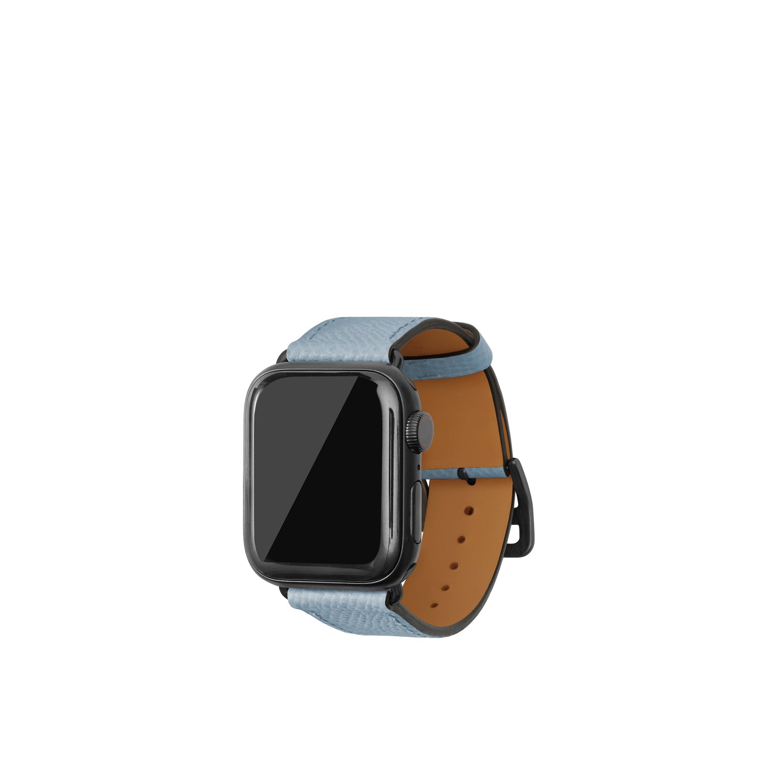 ノービレ Apple Watch レザーバンド【38mm/40mm/41mm/42mm, S/Mサイズ】 (アダプター:ブラック)