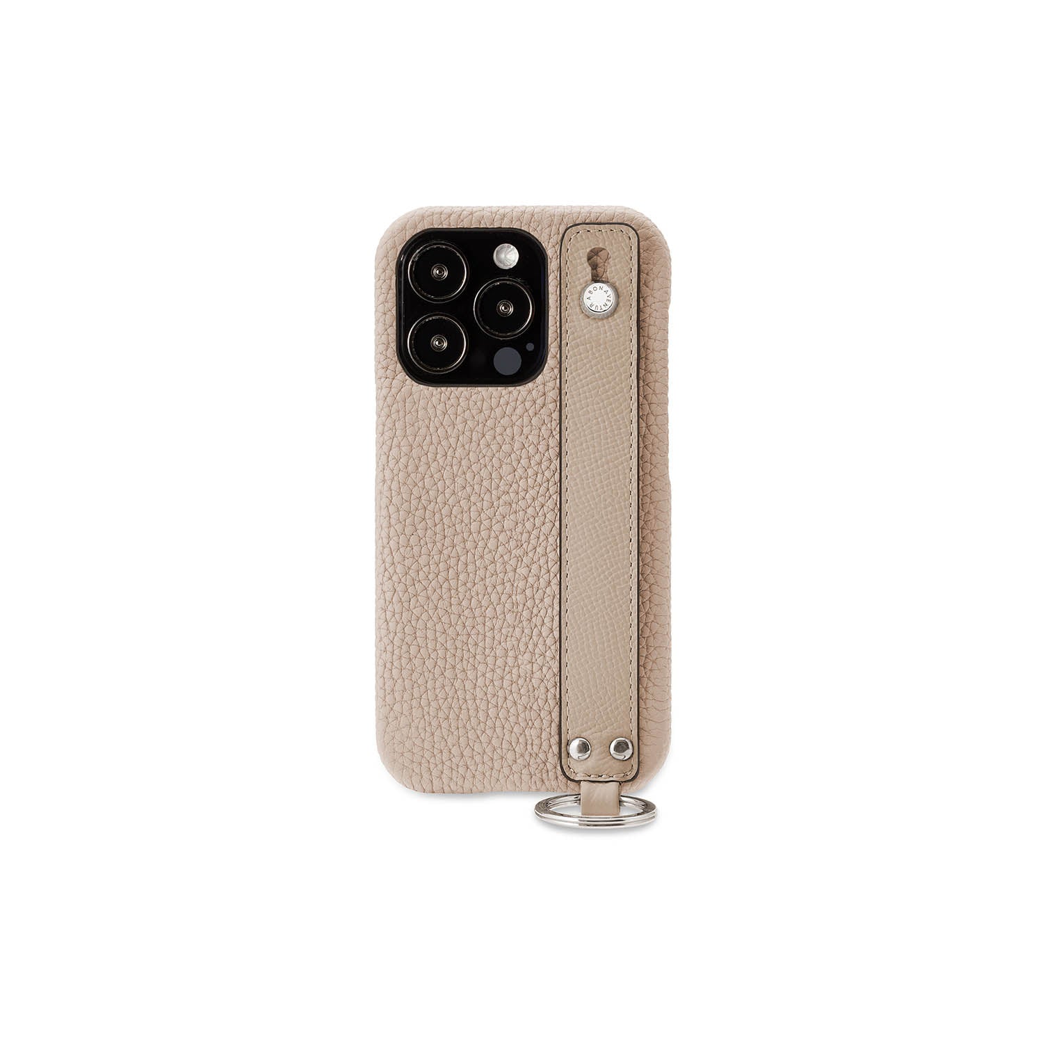 Back Cover with Handle Shoulder Strap Set Shrink Leather (iPhone 13 Pro)