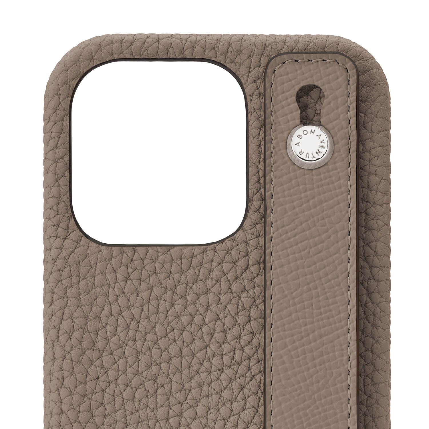 Back Cover with Handle Shoulder Strap Set Shrink Leather (iPhone 13 Pro)