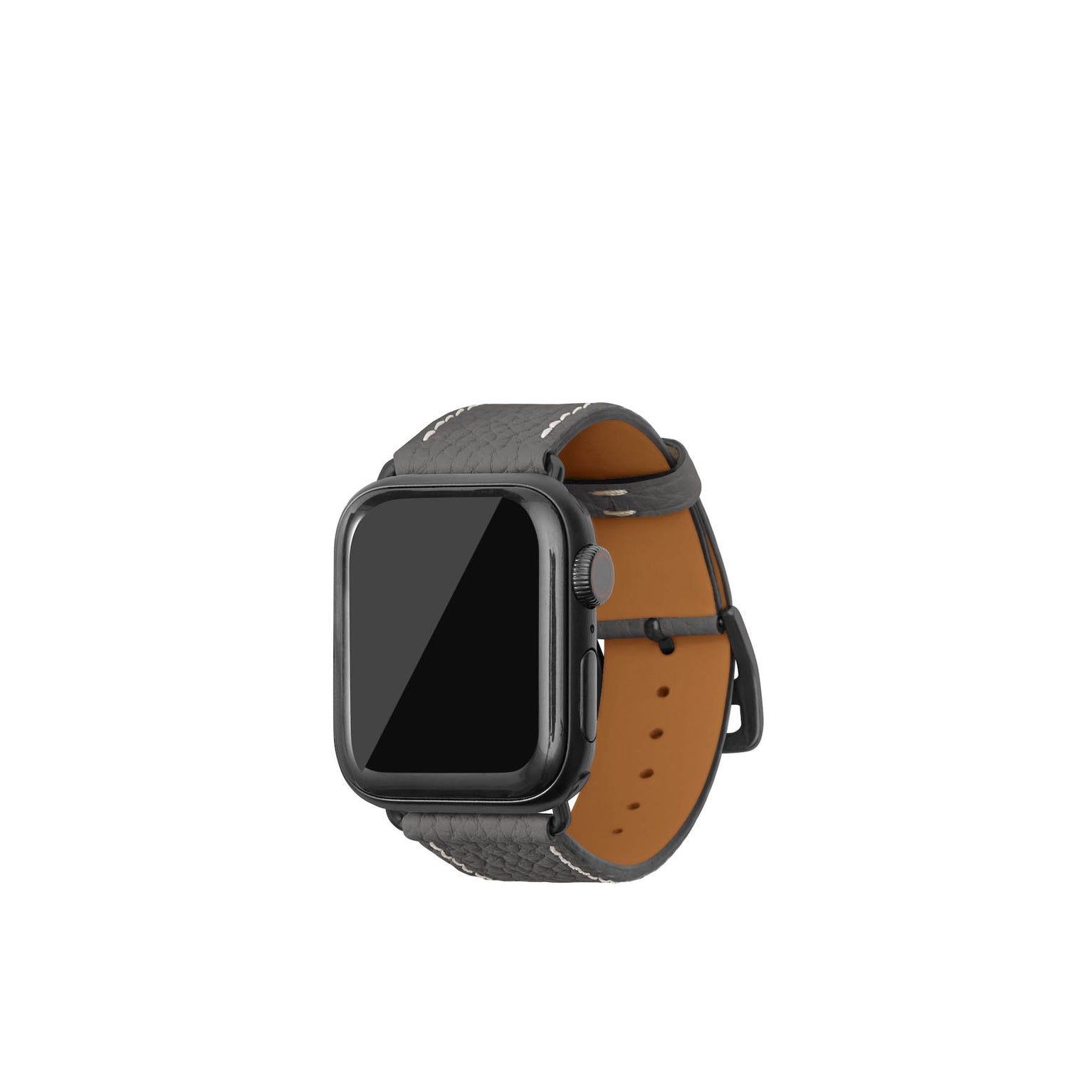 Bottalato Leather Apple Watch Band M/l 38/40/41mm (Black Adapter)