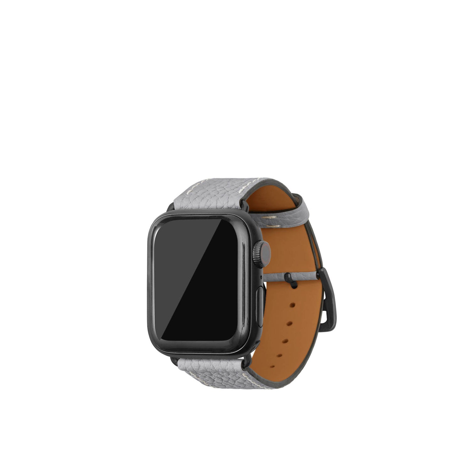 Apple Watch 가죽 밴드【38 mm/40 mm/41 mm, M/L 사이즈】 (어댑터:블랙)