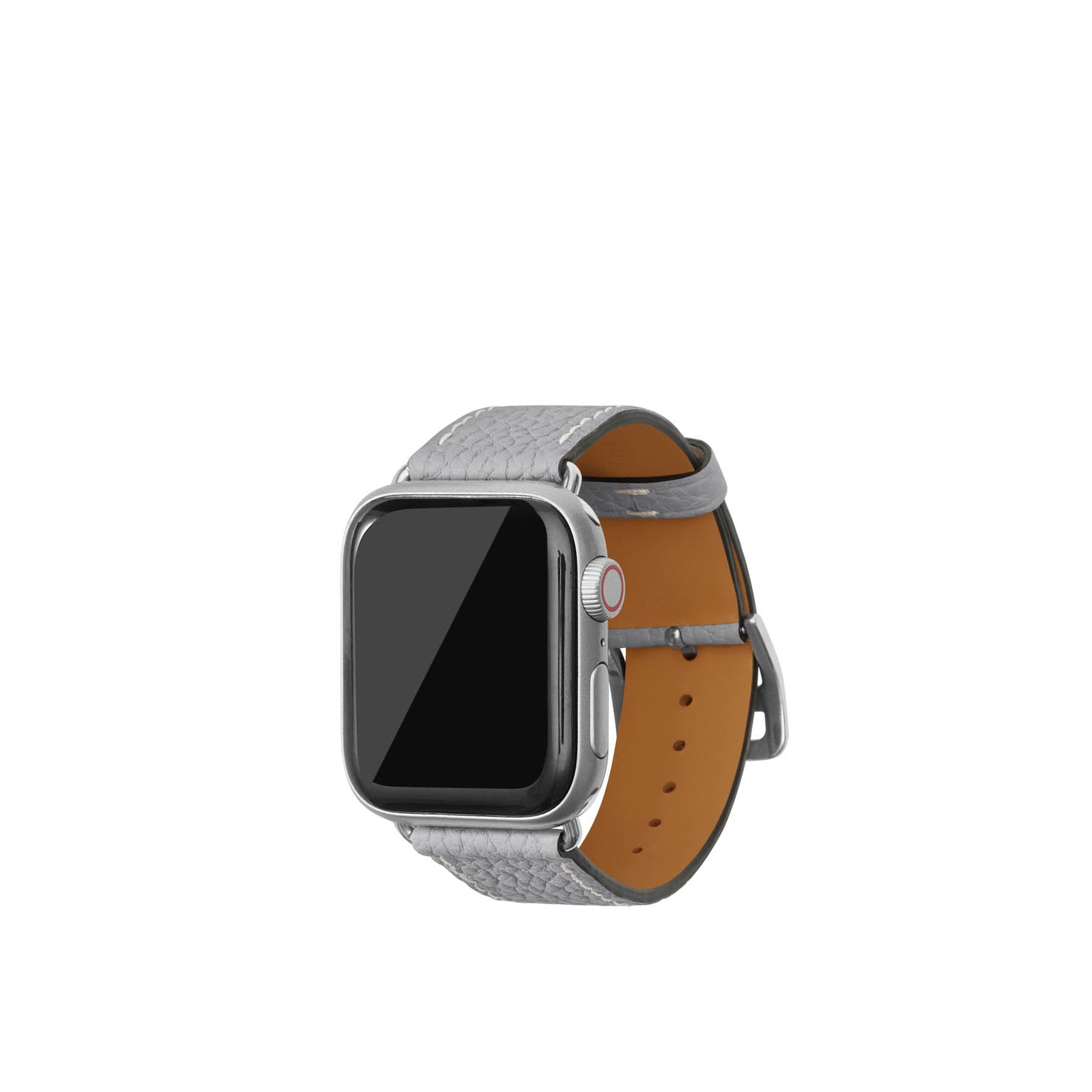Bottalato Leather Apple Watch Band M/l 38/40/41mm (Silver Adapter)