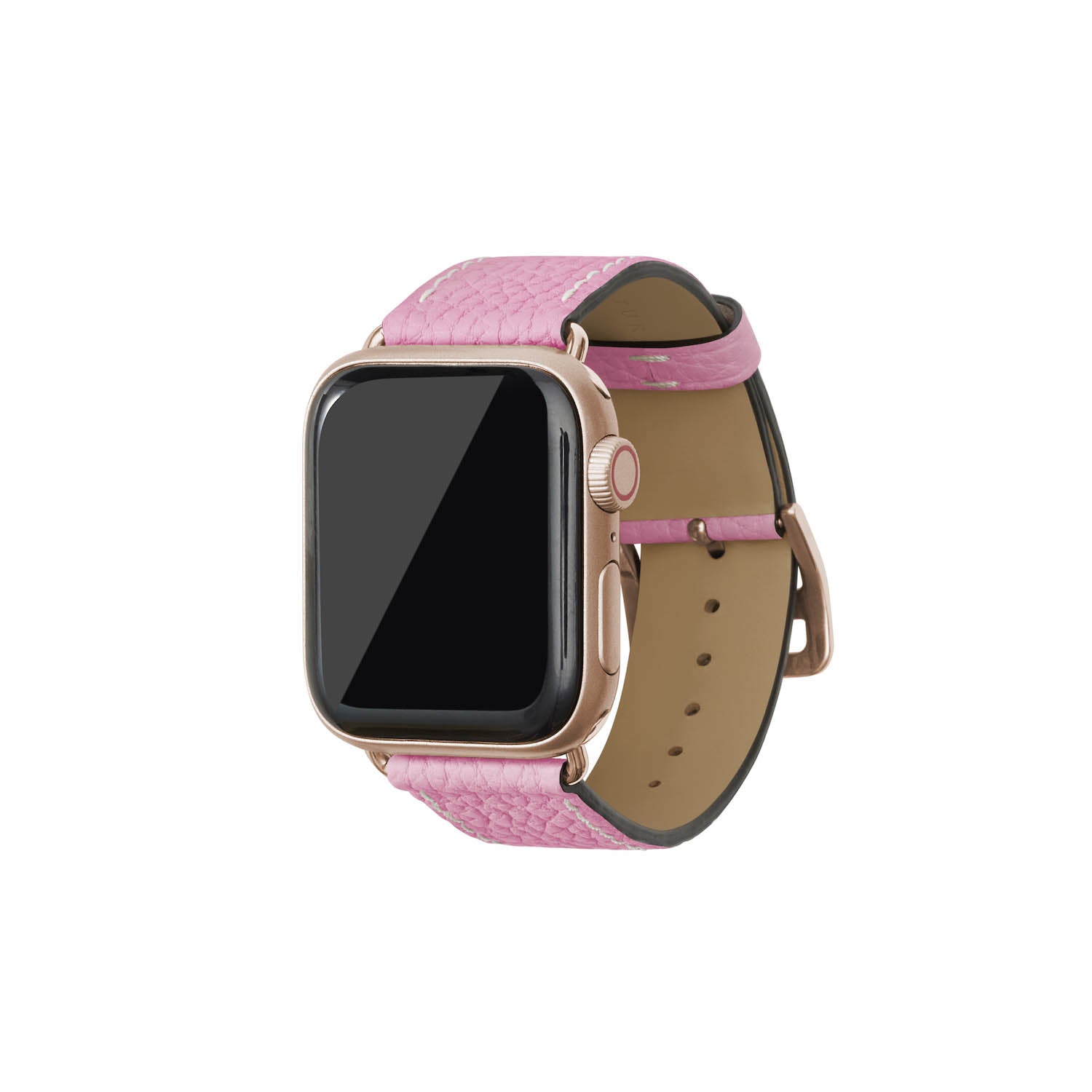 Bottalato Leather Apple Watch Band S/m 38/40/41mm (Gold Adapter)