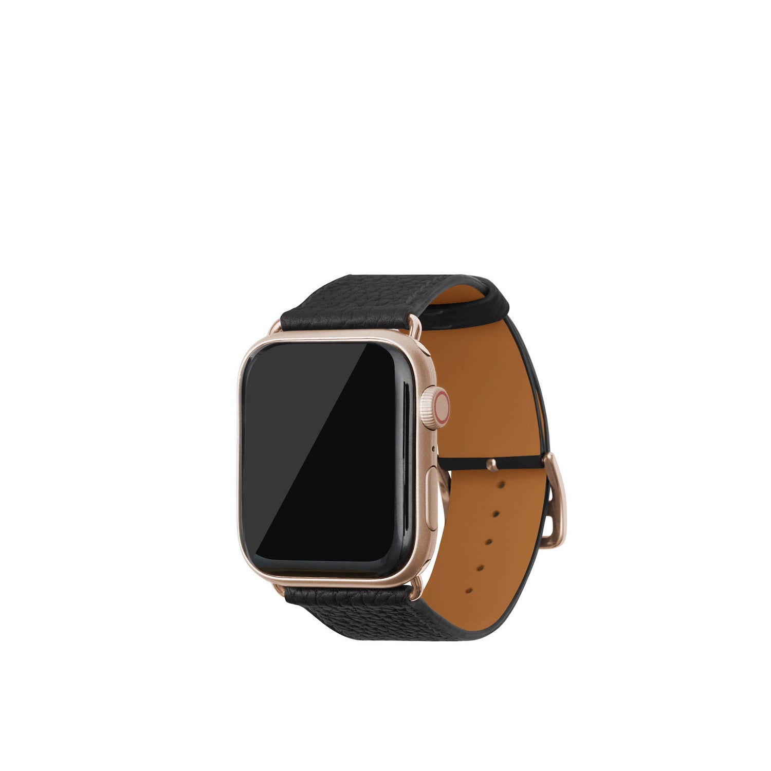 Nobile Leather Apple Watch Band M/L 42/44/45/49mm (Gold Adapter)