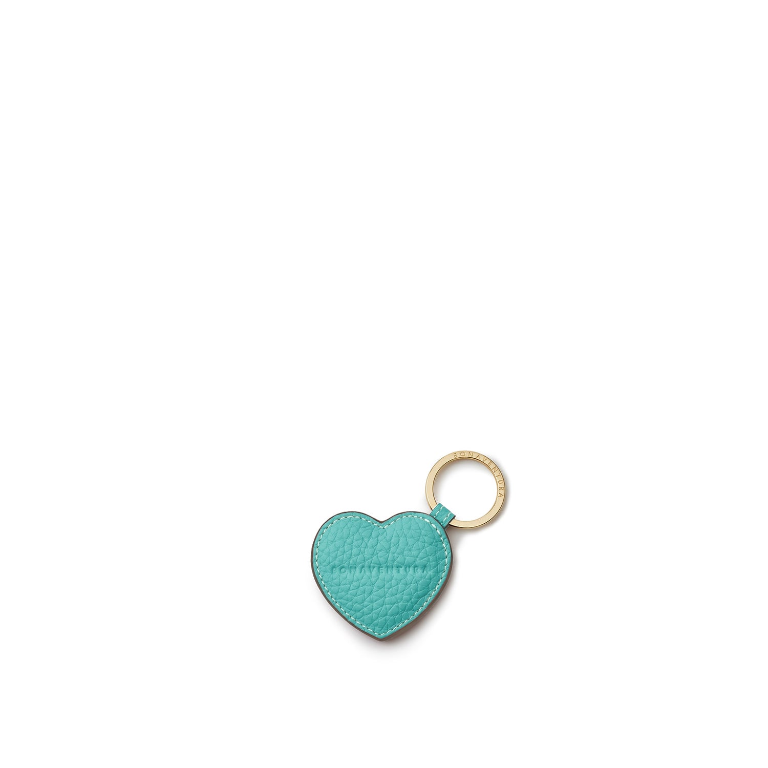 Heart Keychain Shrink Leather