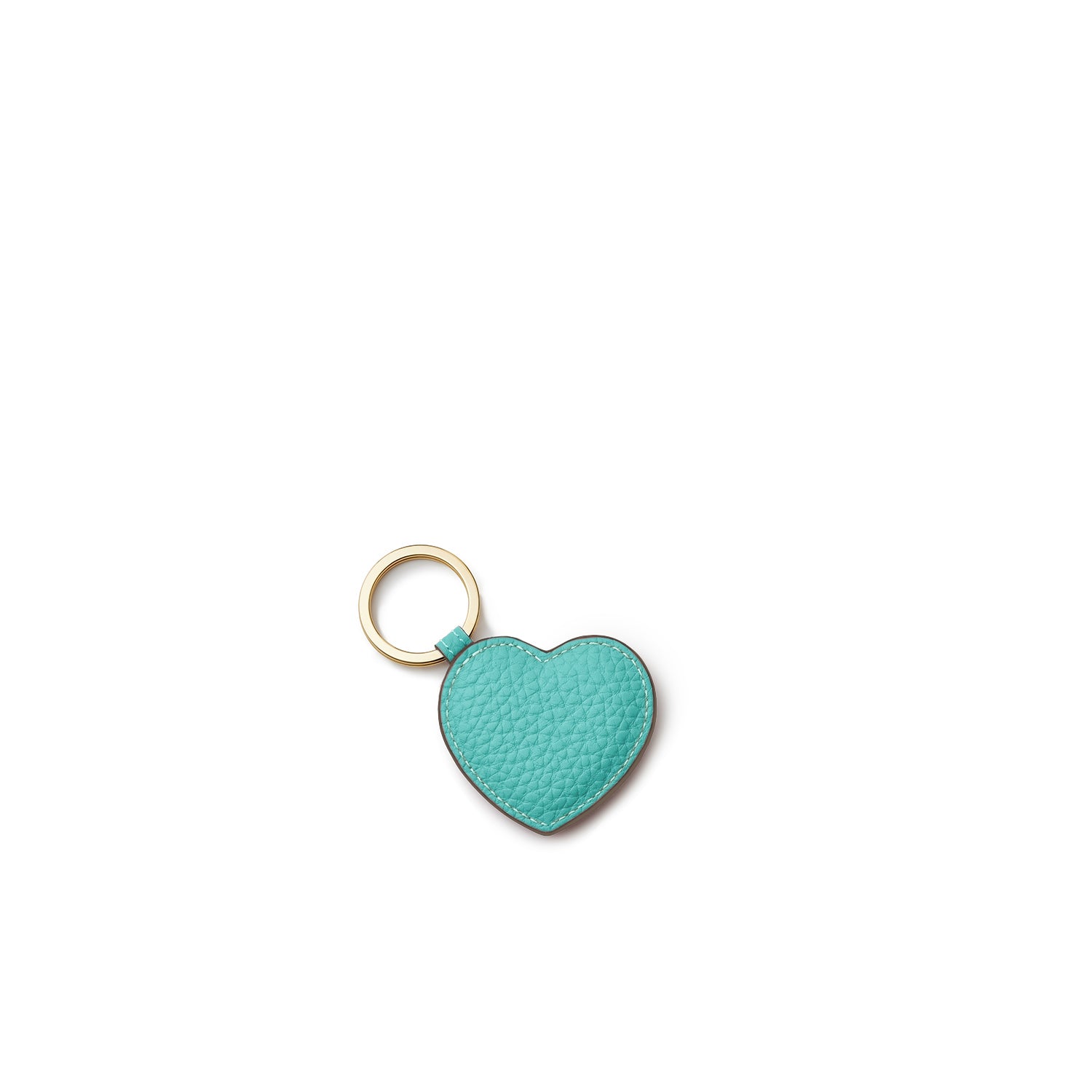 Heart Keychain Shrink Leather (One Size)