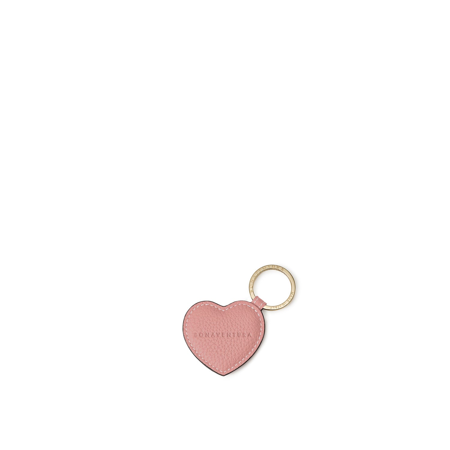 Heart Keychain Shrink Leather (One Size)