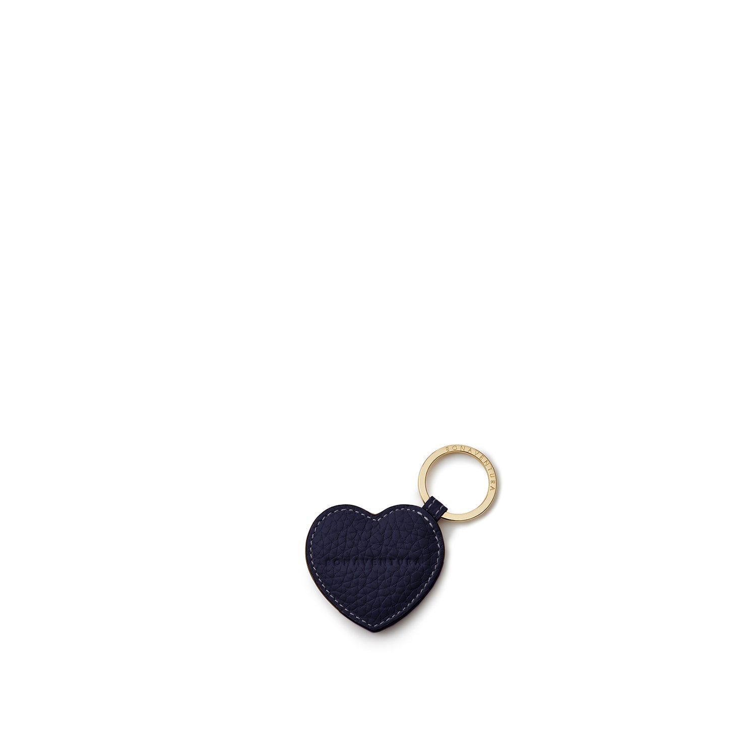Heart Keychain Shrink Leather (One Size)