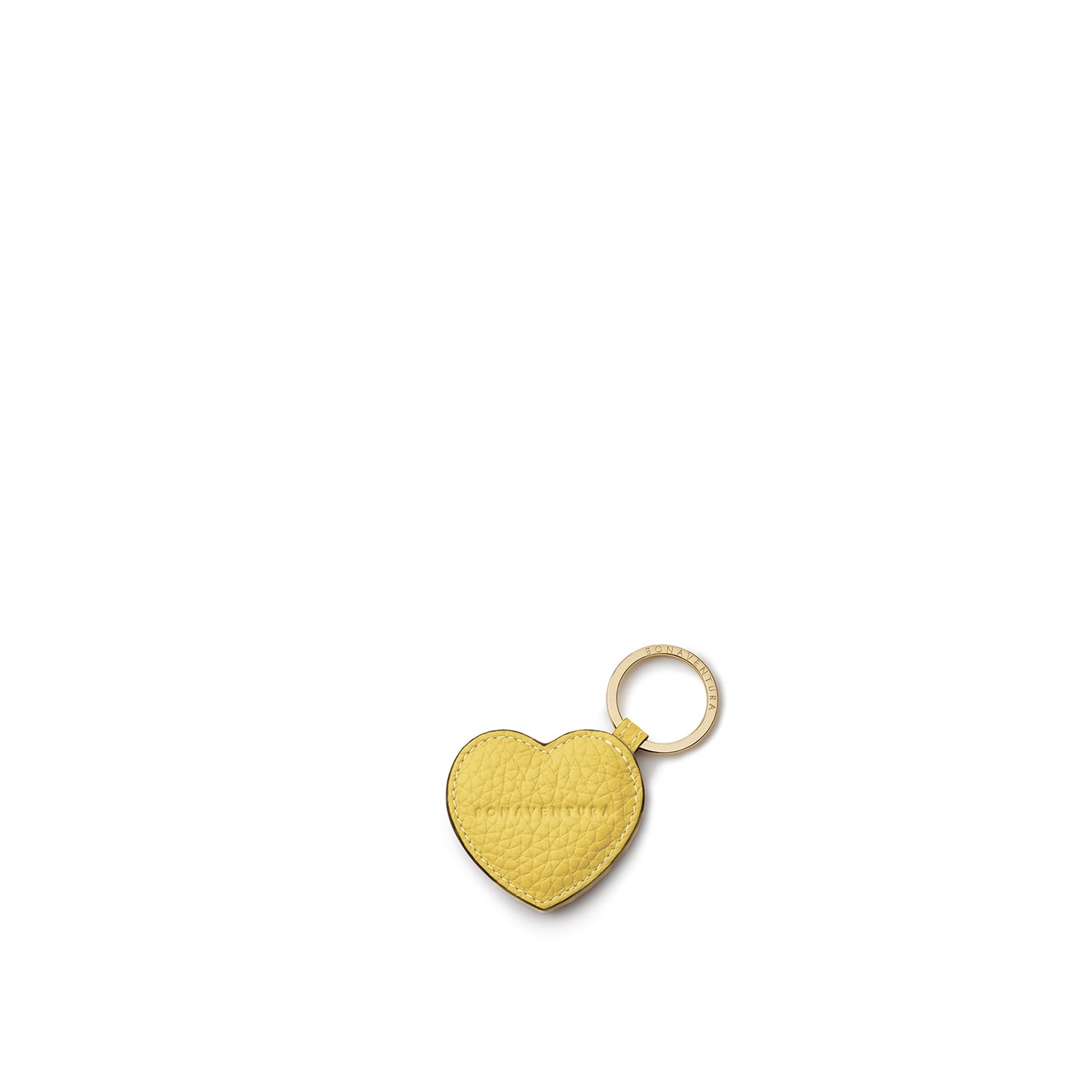 Heart Keychain Shrink Leather