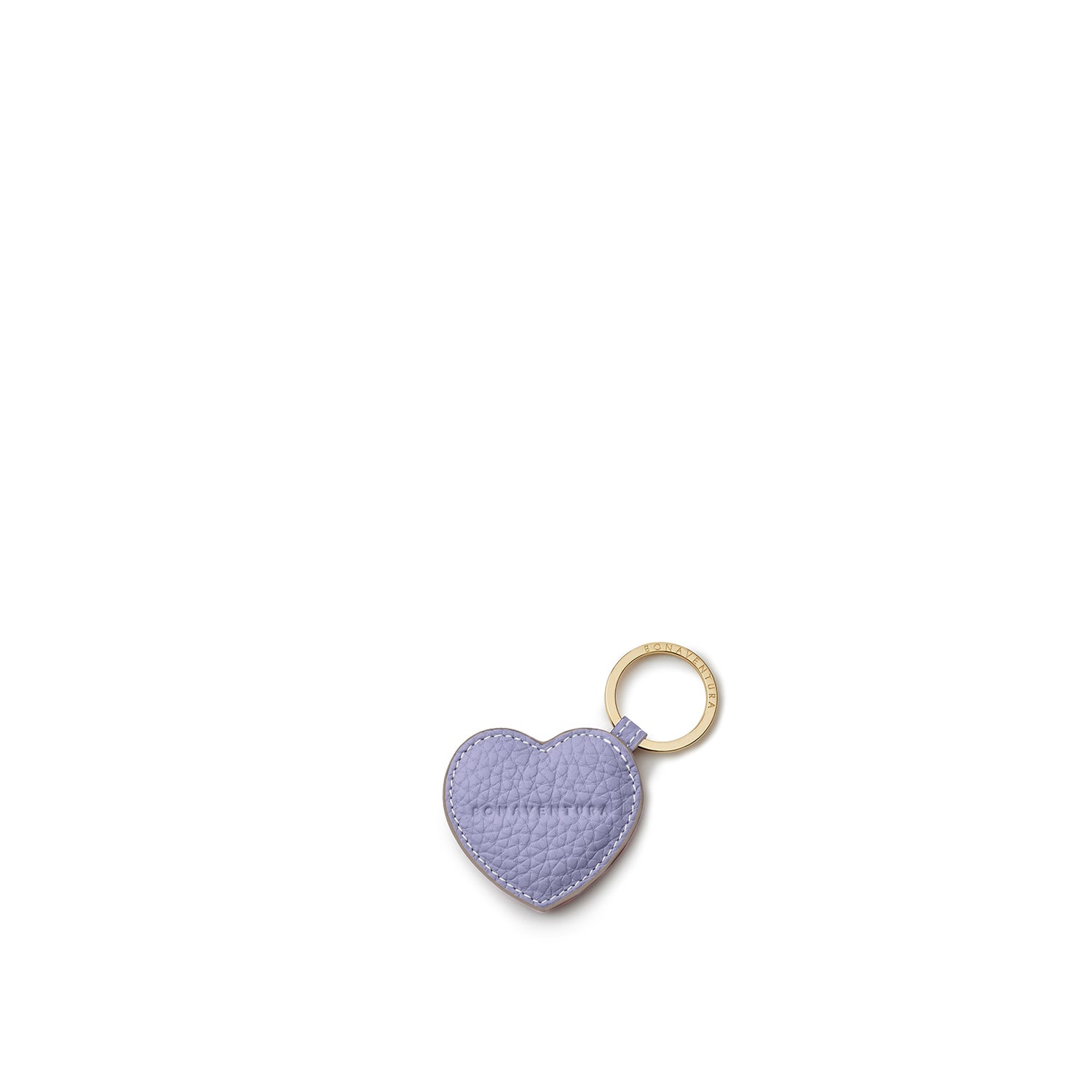 Heart Keychain Shrink Leather (One Size)