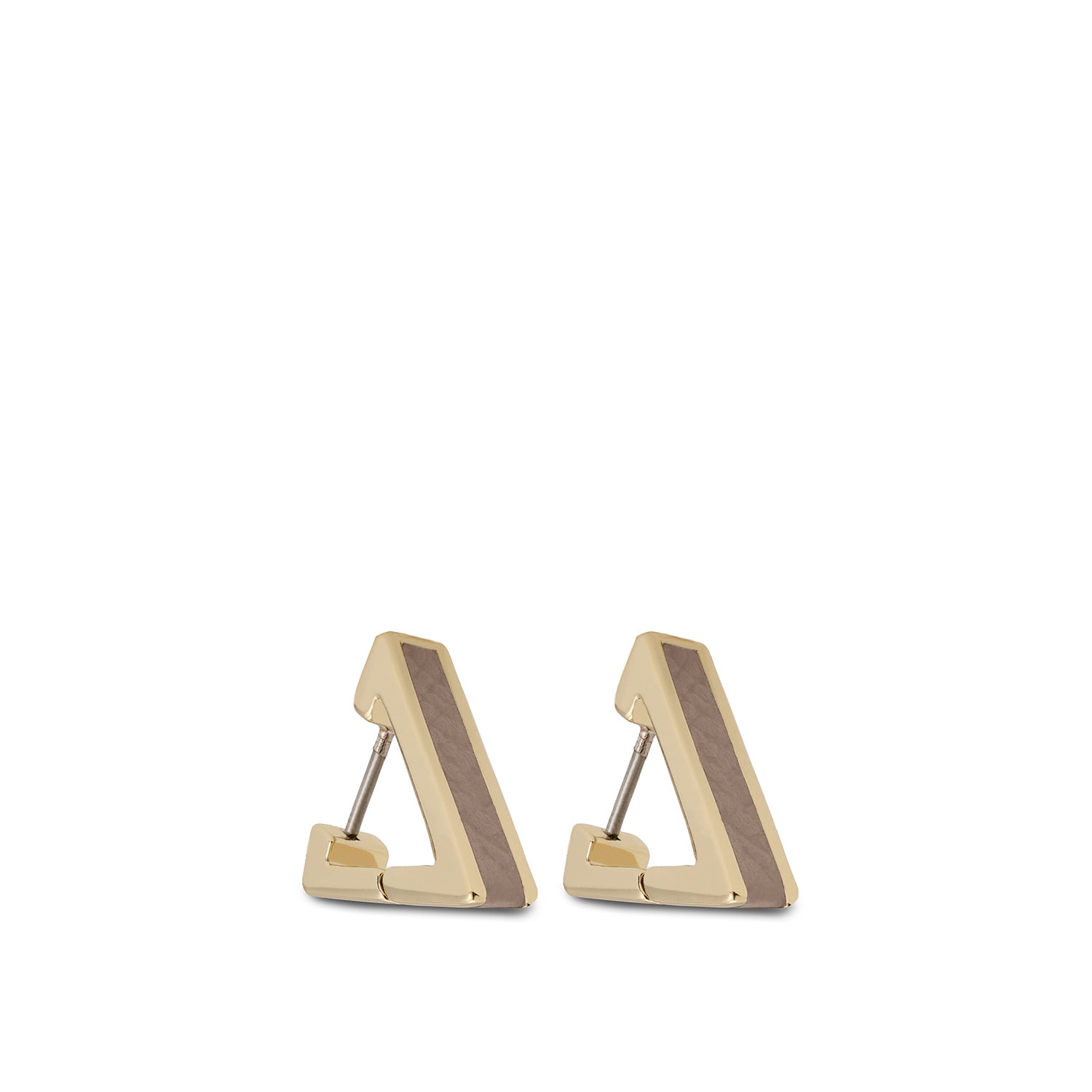 Triangle Earrings Gold