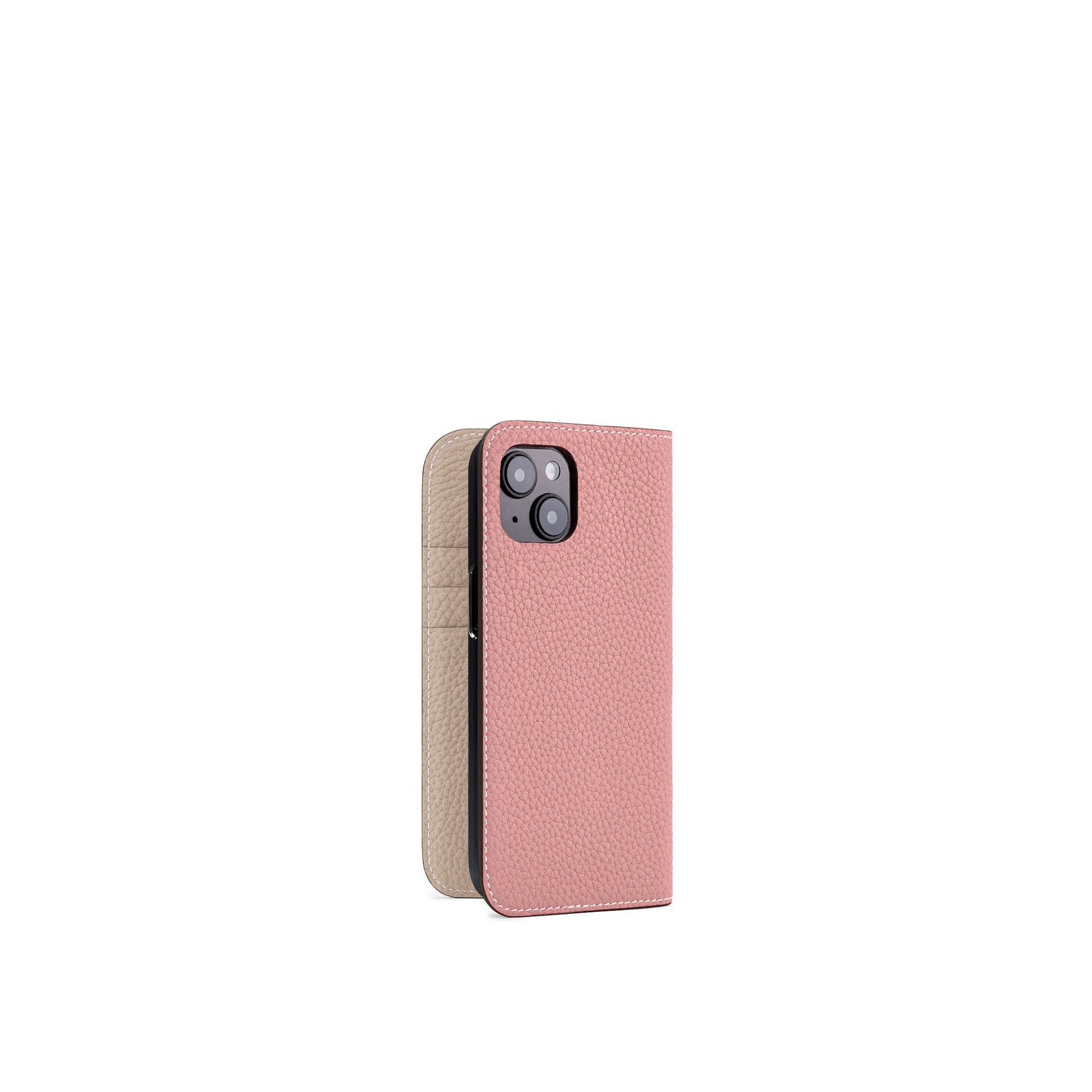 Diary Case Shrink Leather (iPhone 15)